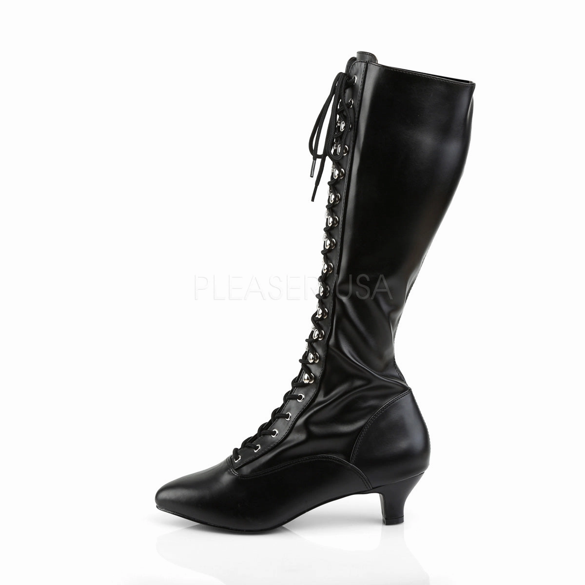 FAB-2023  Black Str Faux Leather