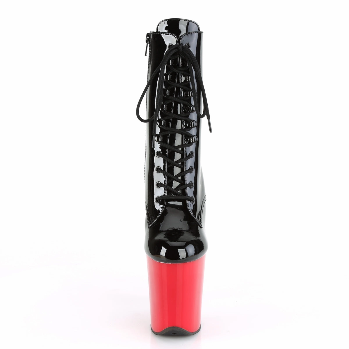 FLAMINGO-1020  Black Patent/Red