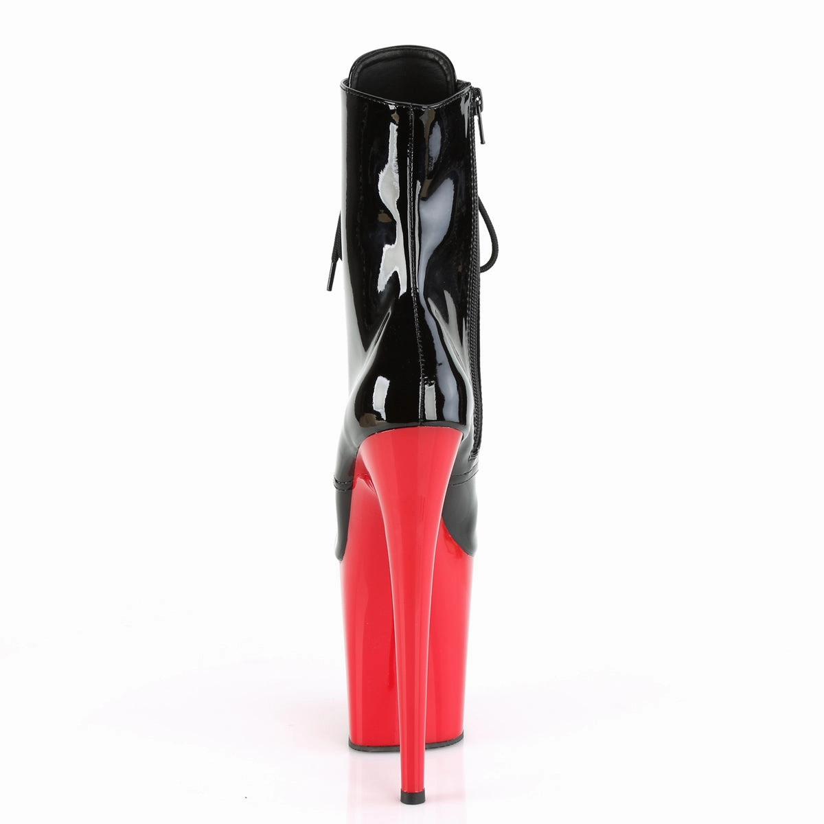 FLAMINGO-1020  Black Patent/Red