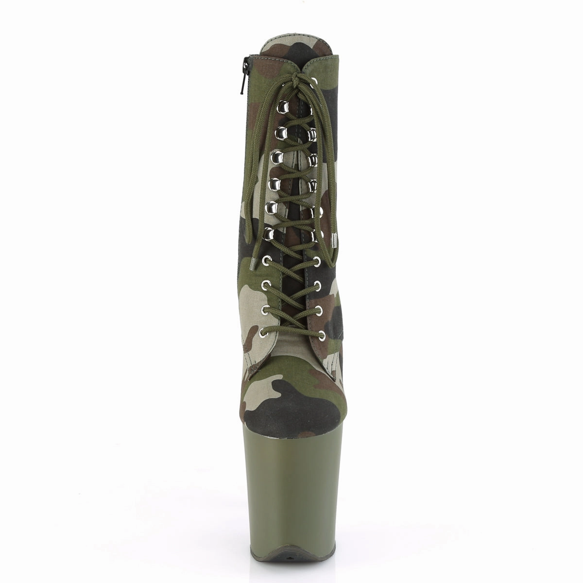 FLAMINGO-1020CAMO  Green Camo Fabric/Dark Olive Matte