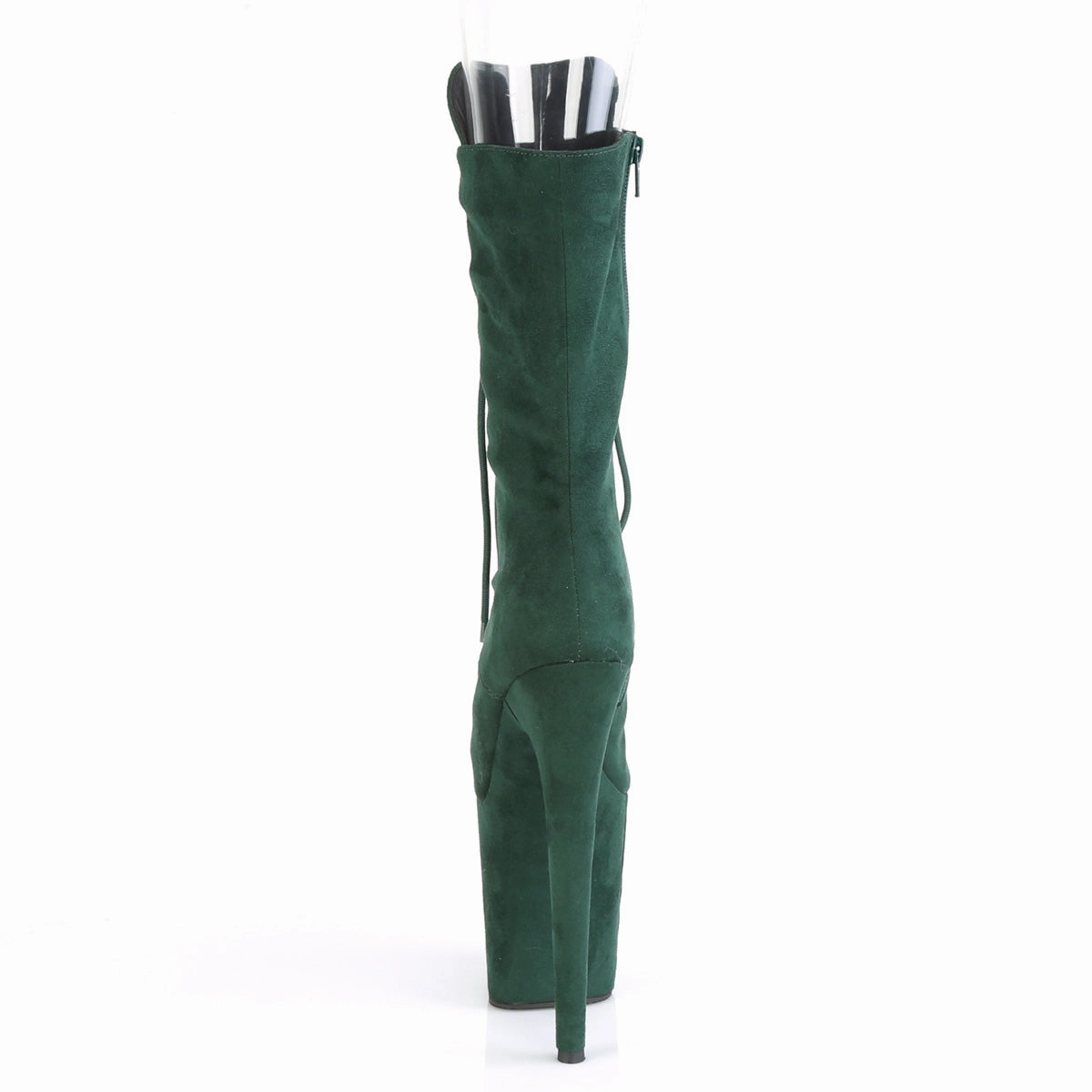 FLAMINGO-1051FS  Emerald Green Faux Suede/Emerald Green Faux Suede