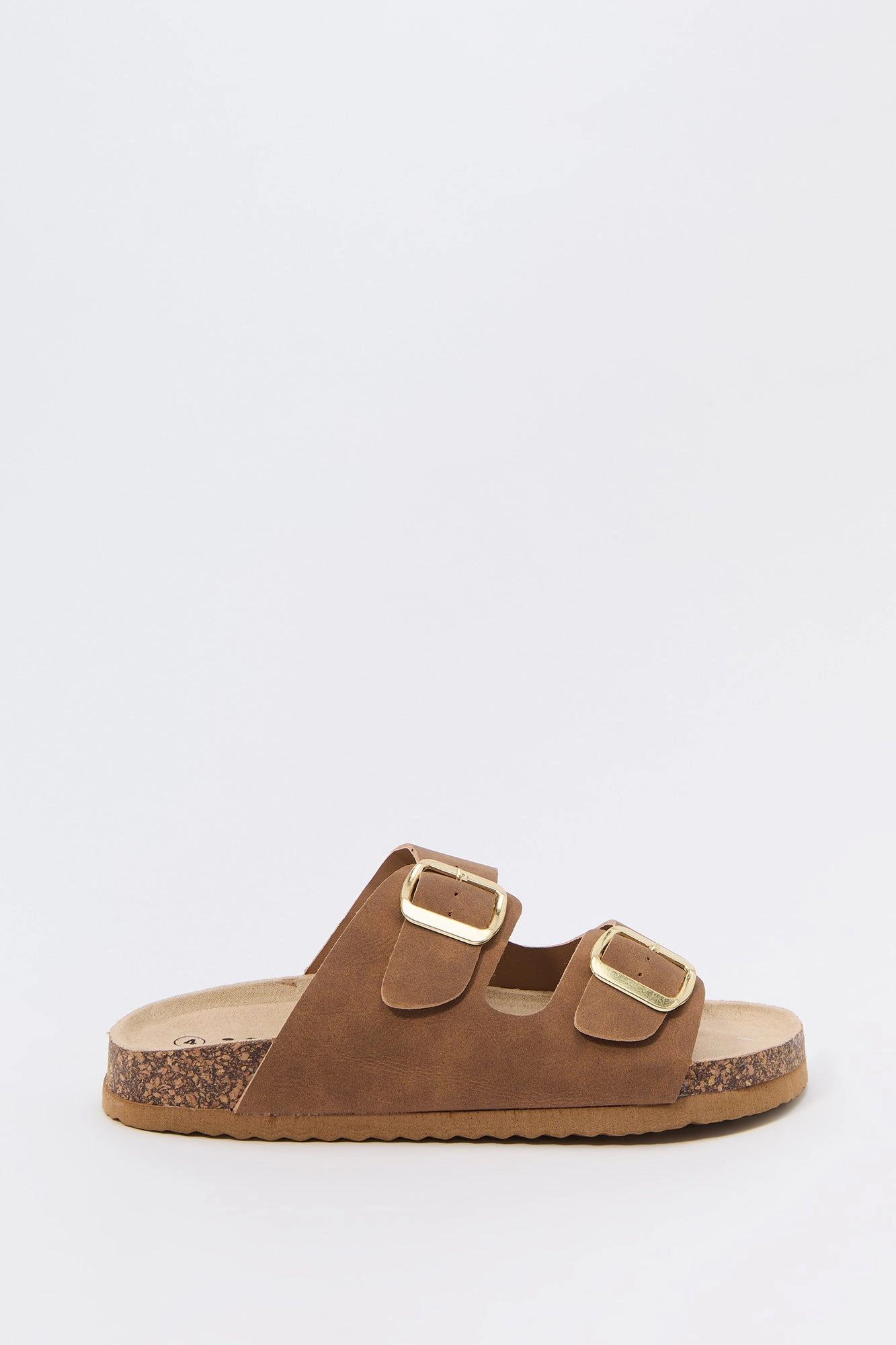 Girls Double Buckle Cork Sandal