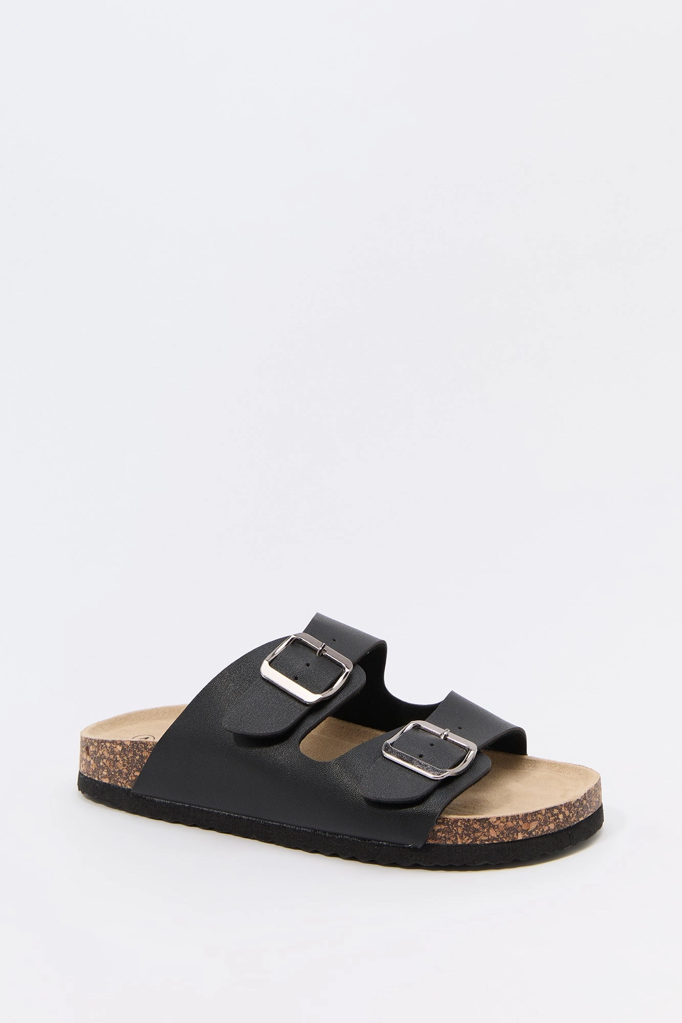 Girls Double Buckle Cork Sandal