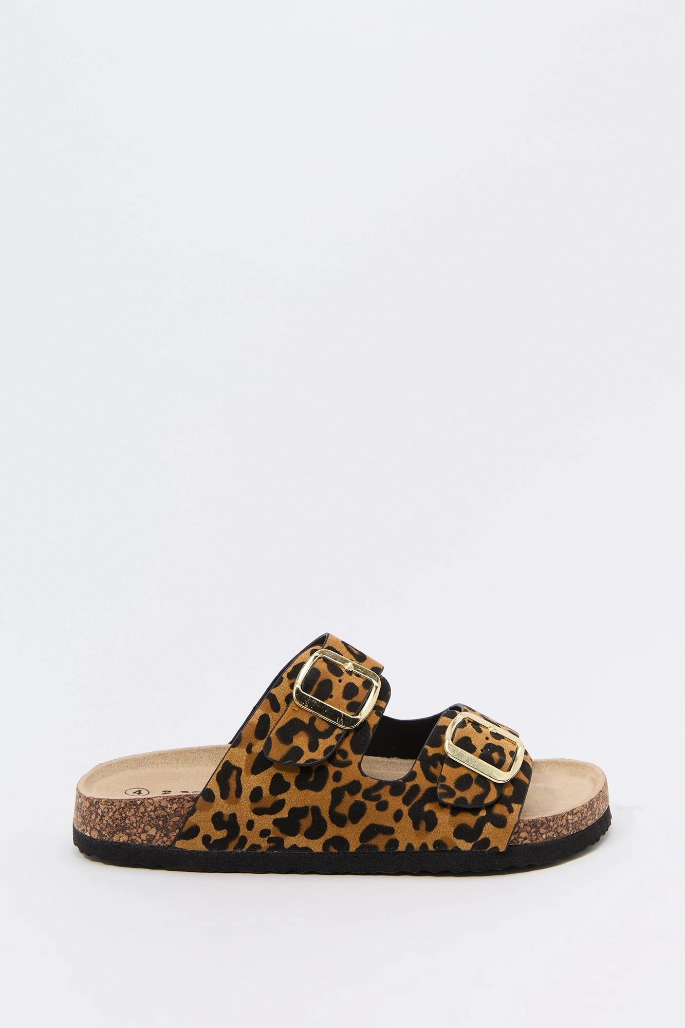 Girls Double Buckle Cork Sandal