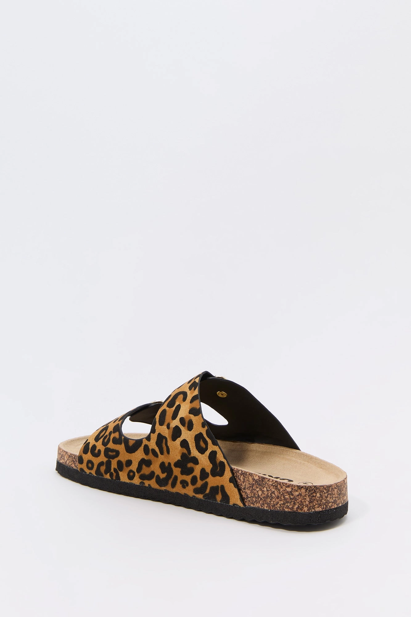 Girls Double Buckle Cork Sandal