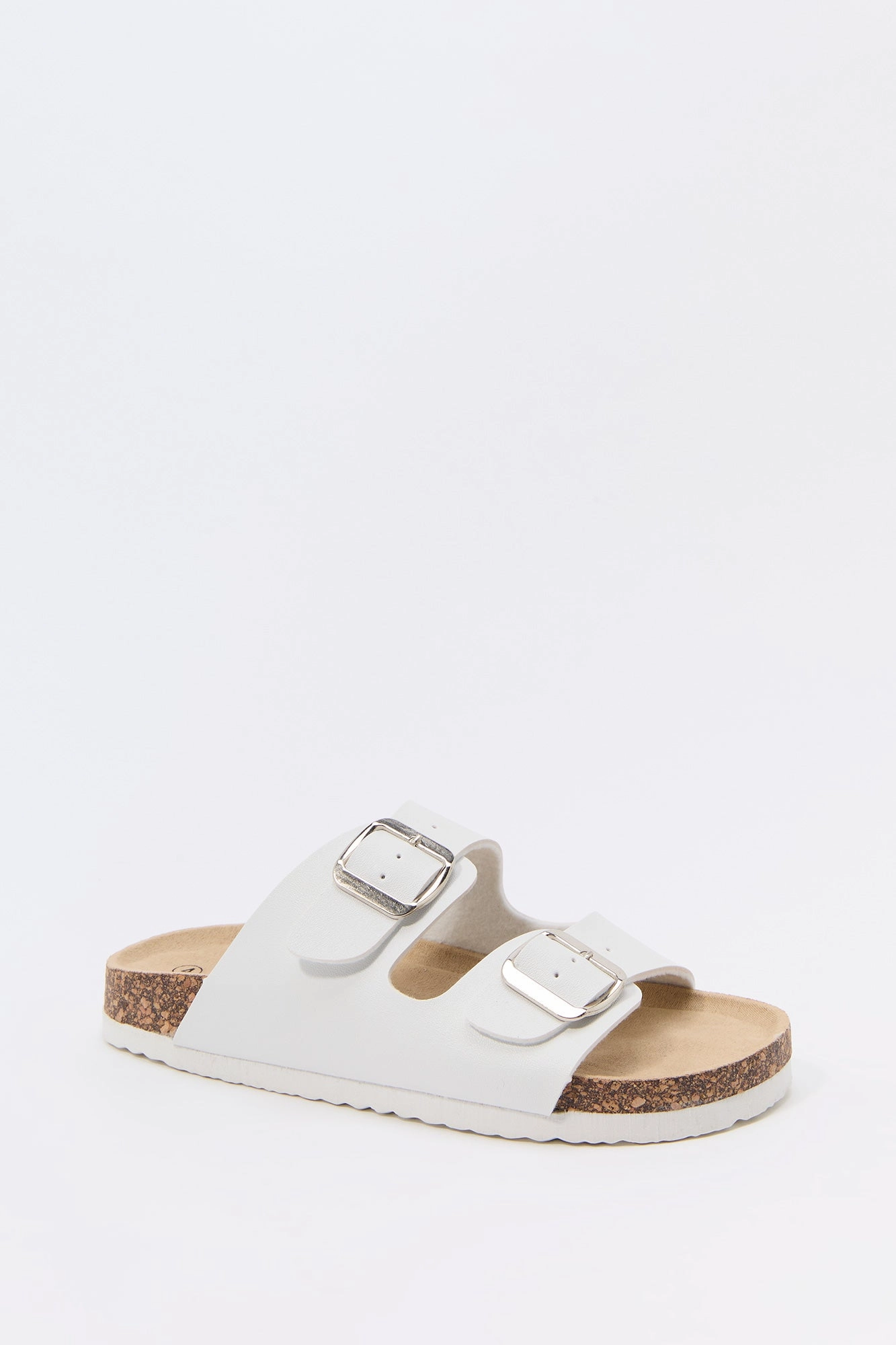Girls Double Buckle Cork Sandal