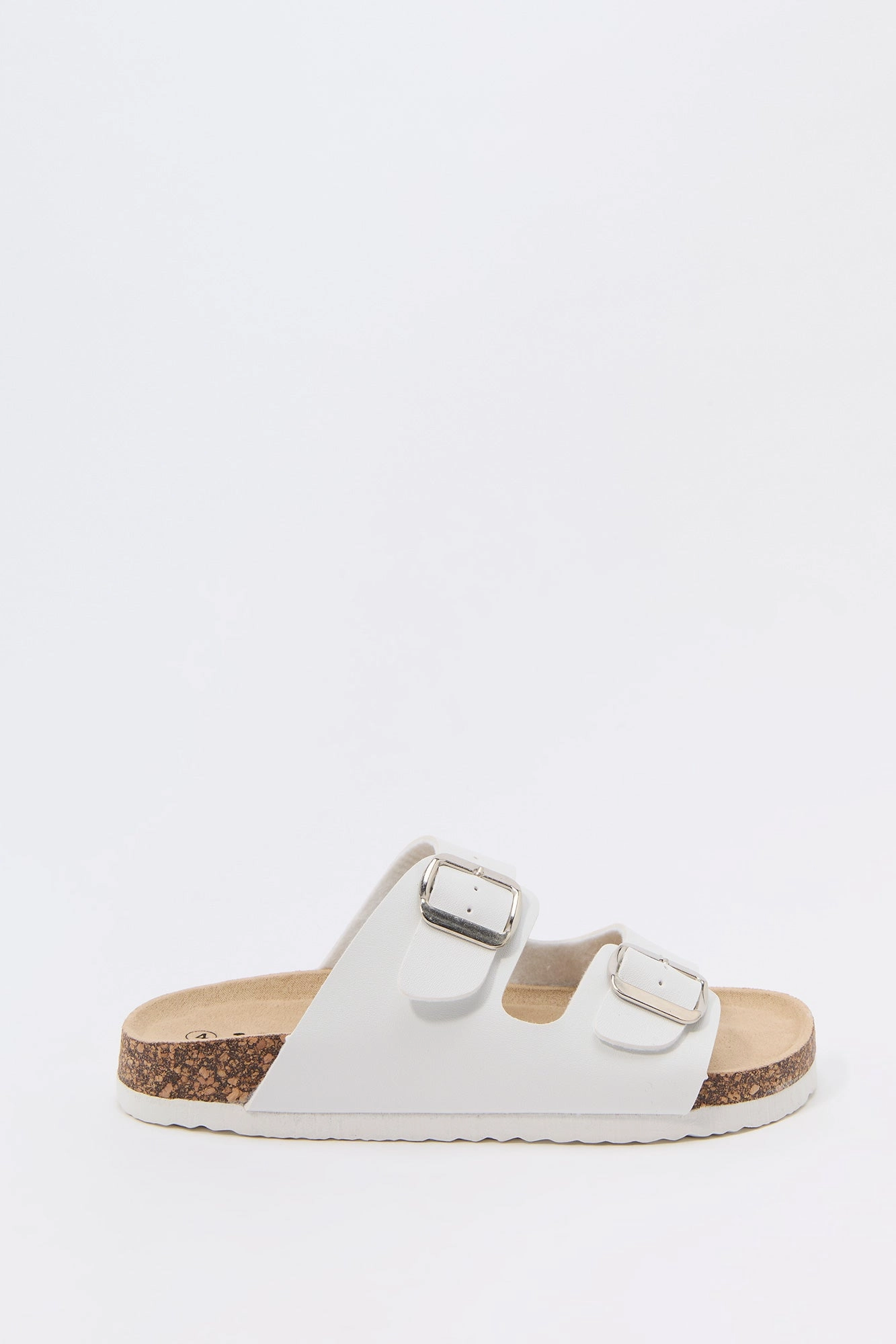 Girls Double Buckle Cork Sandal