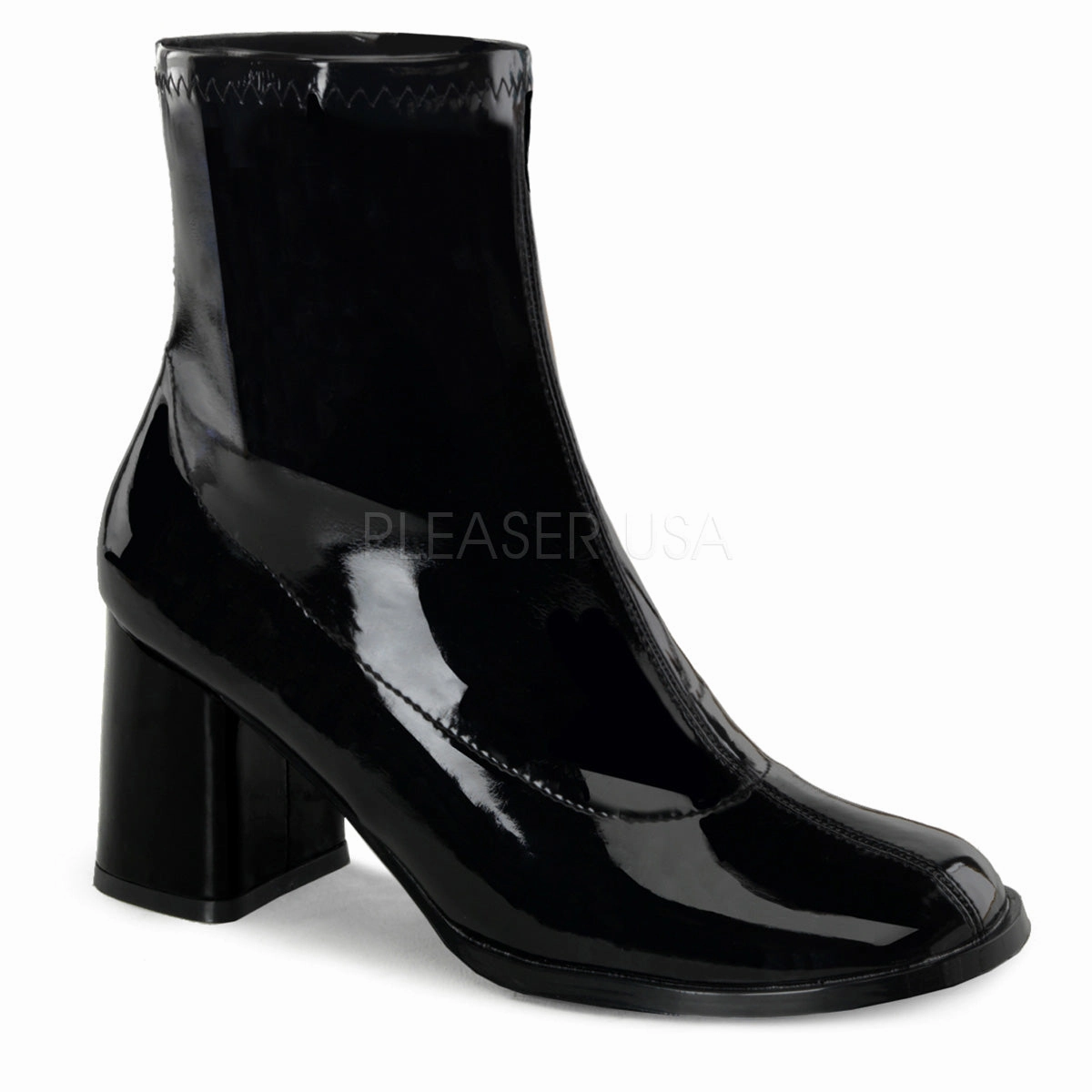 GOGO-150  Black Str Patent