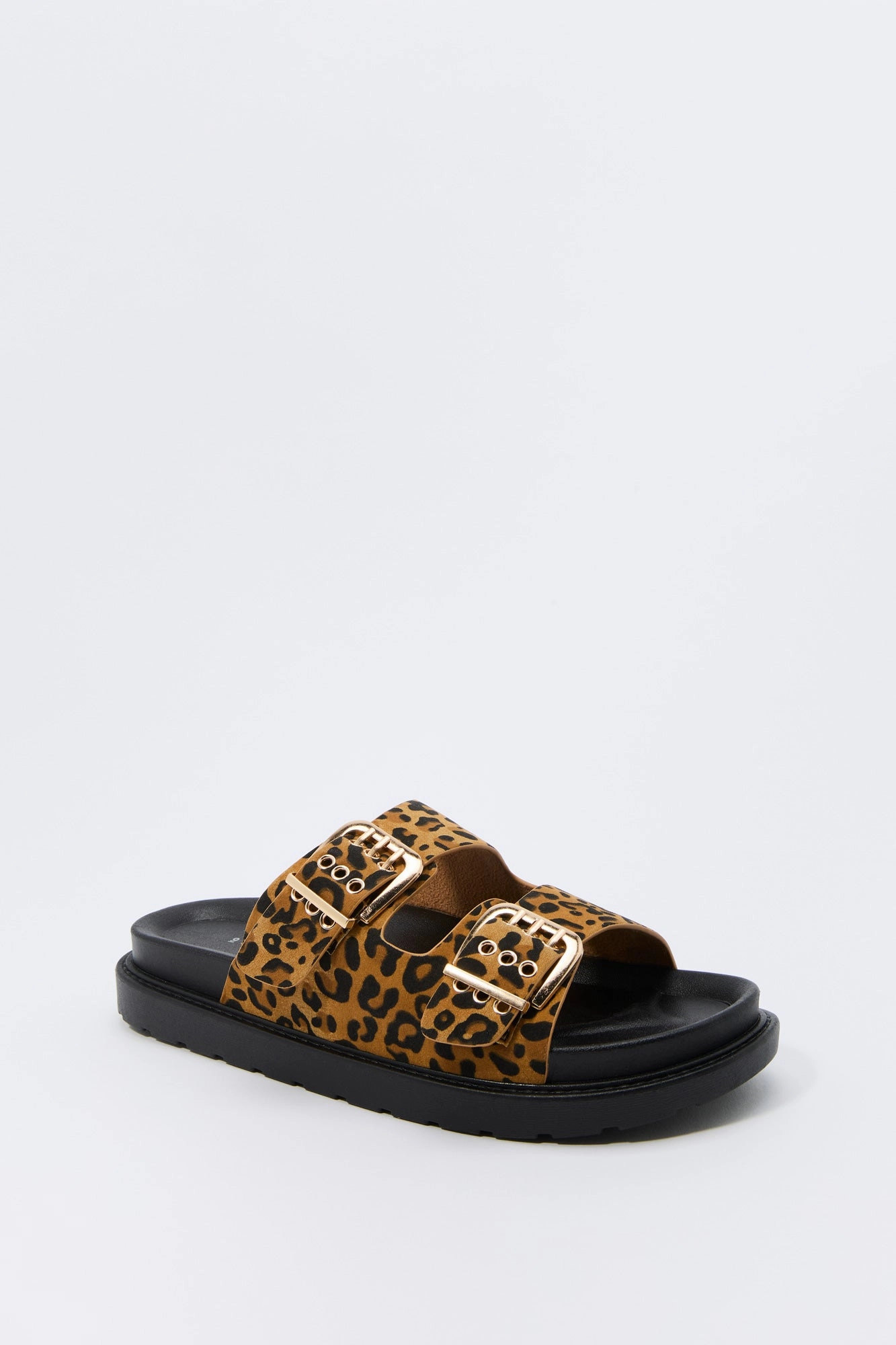 Grommet Buckle Sandal