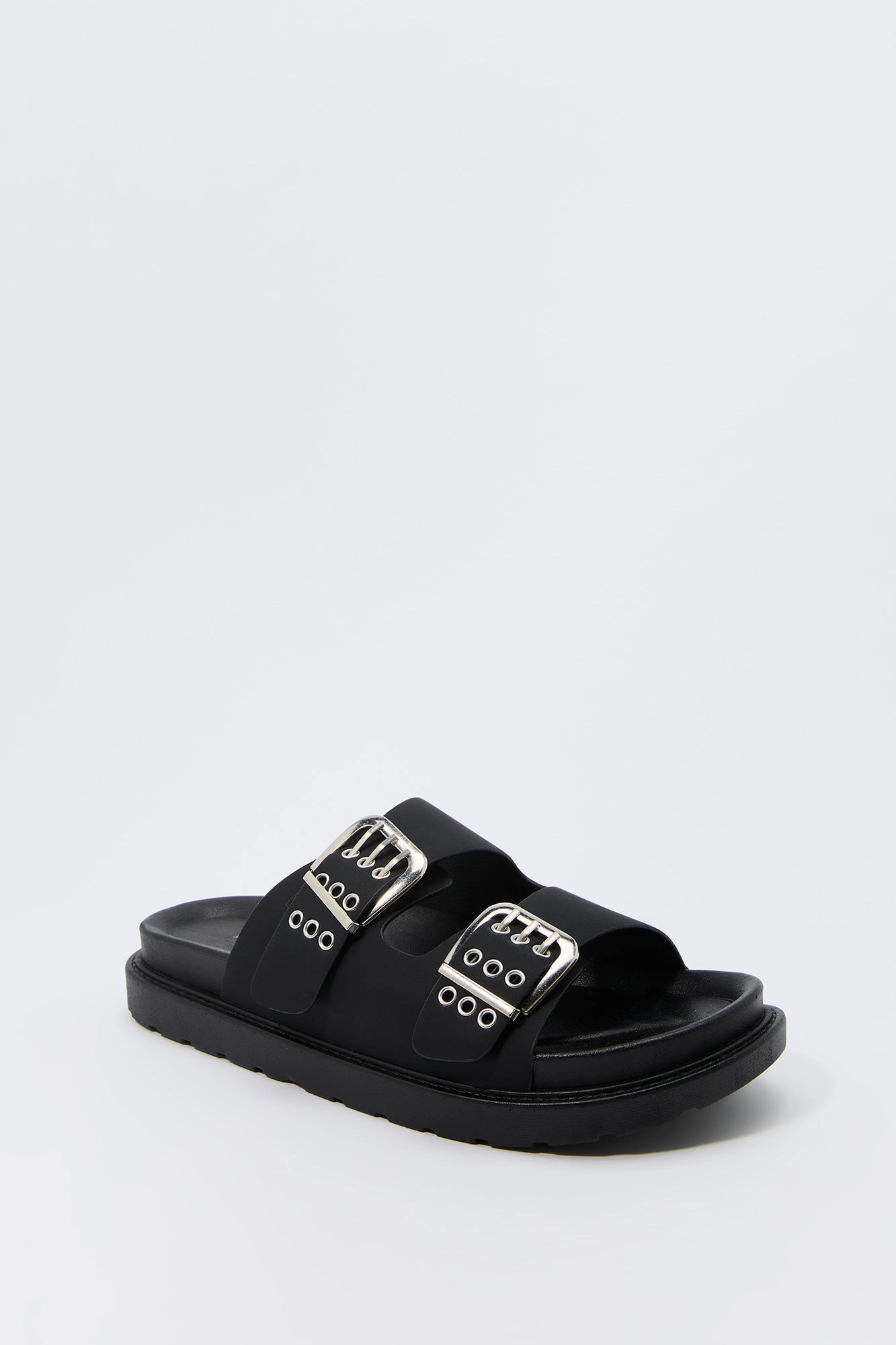 Grommet Buckle Sandal