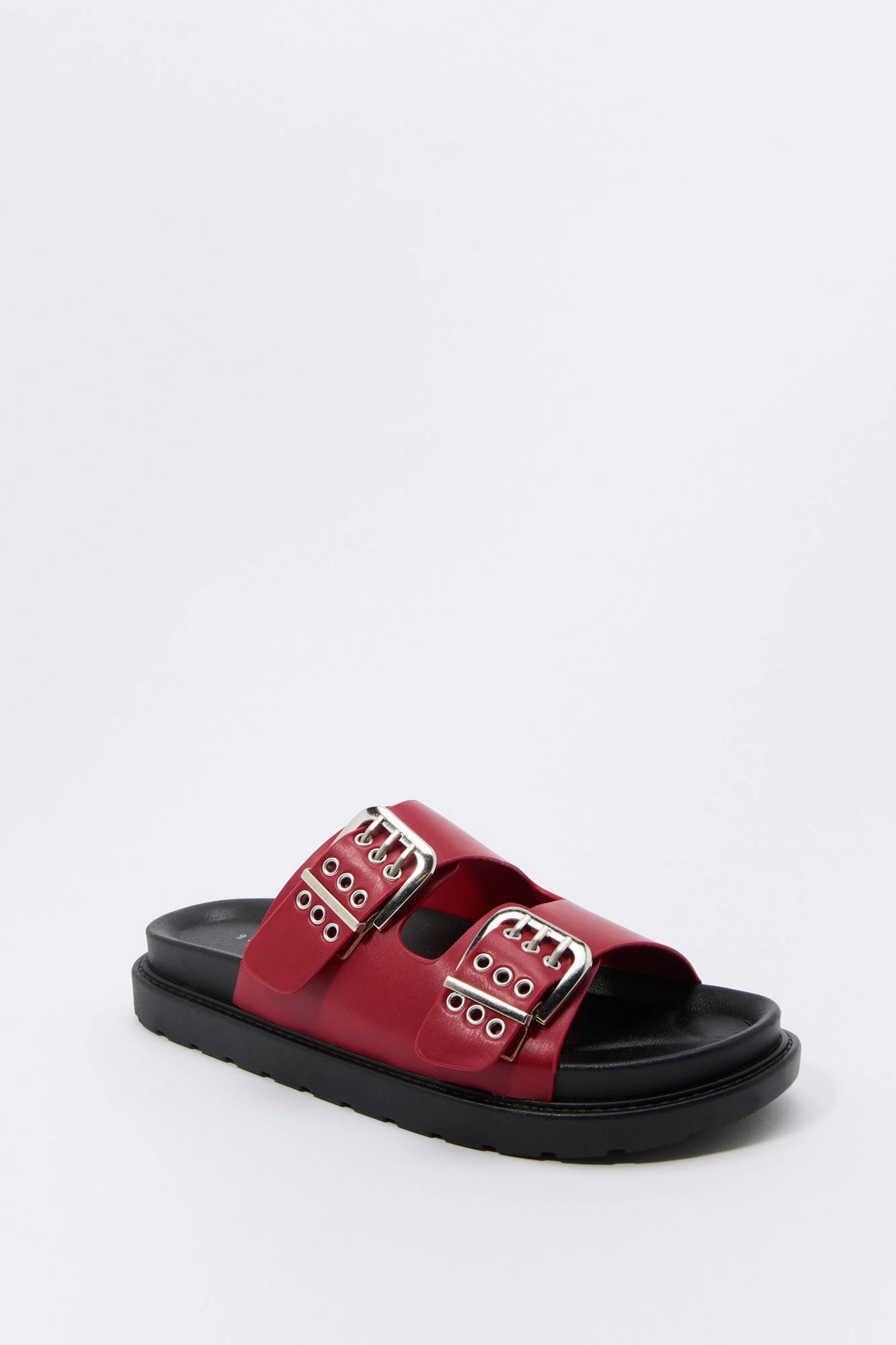 Grommet Buckle Sandal