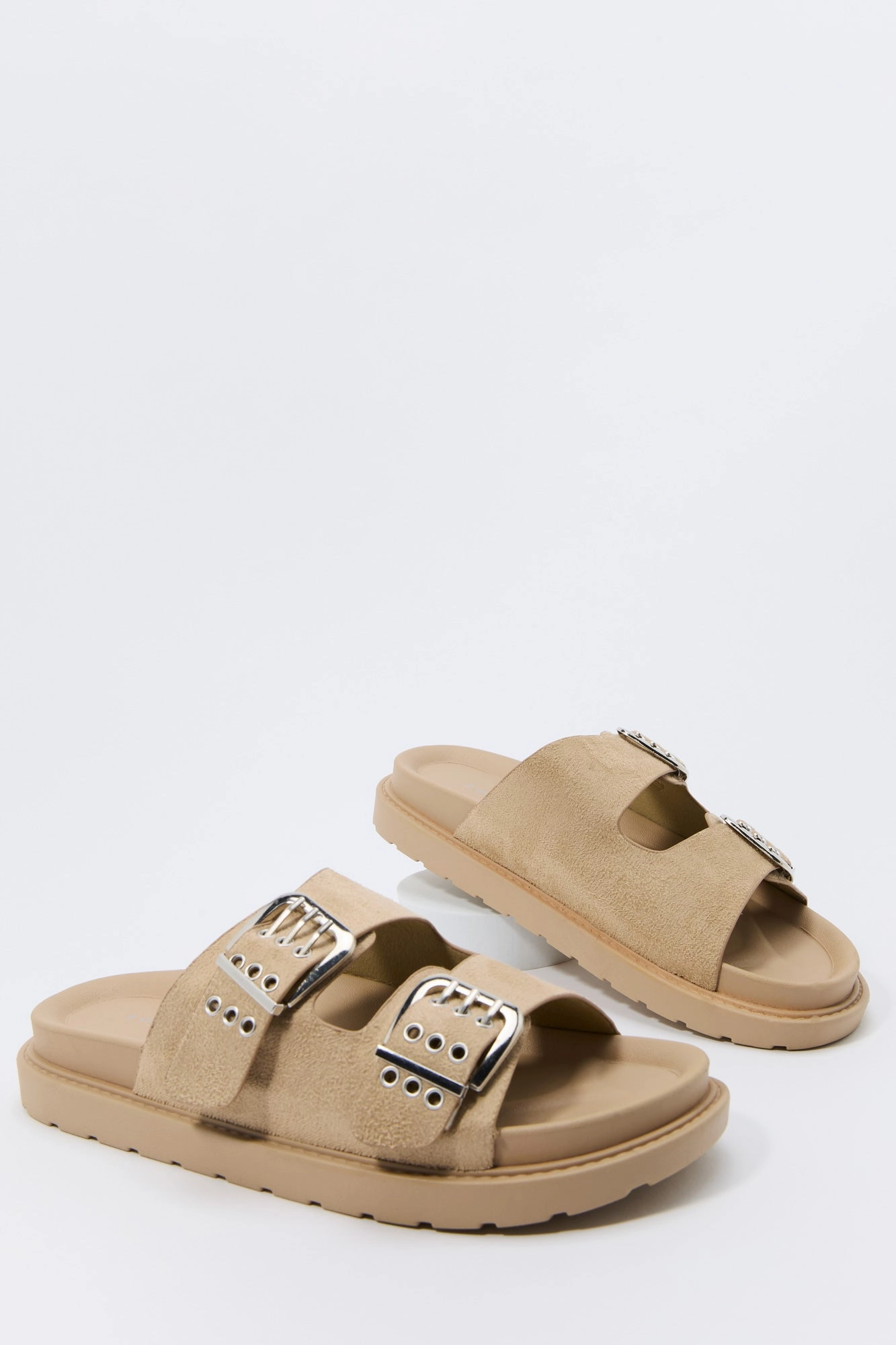 Grommet Buckle Sandal