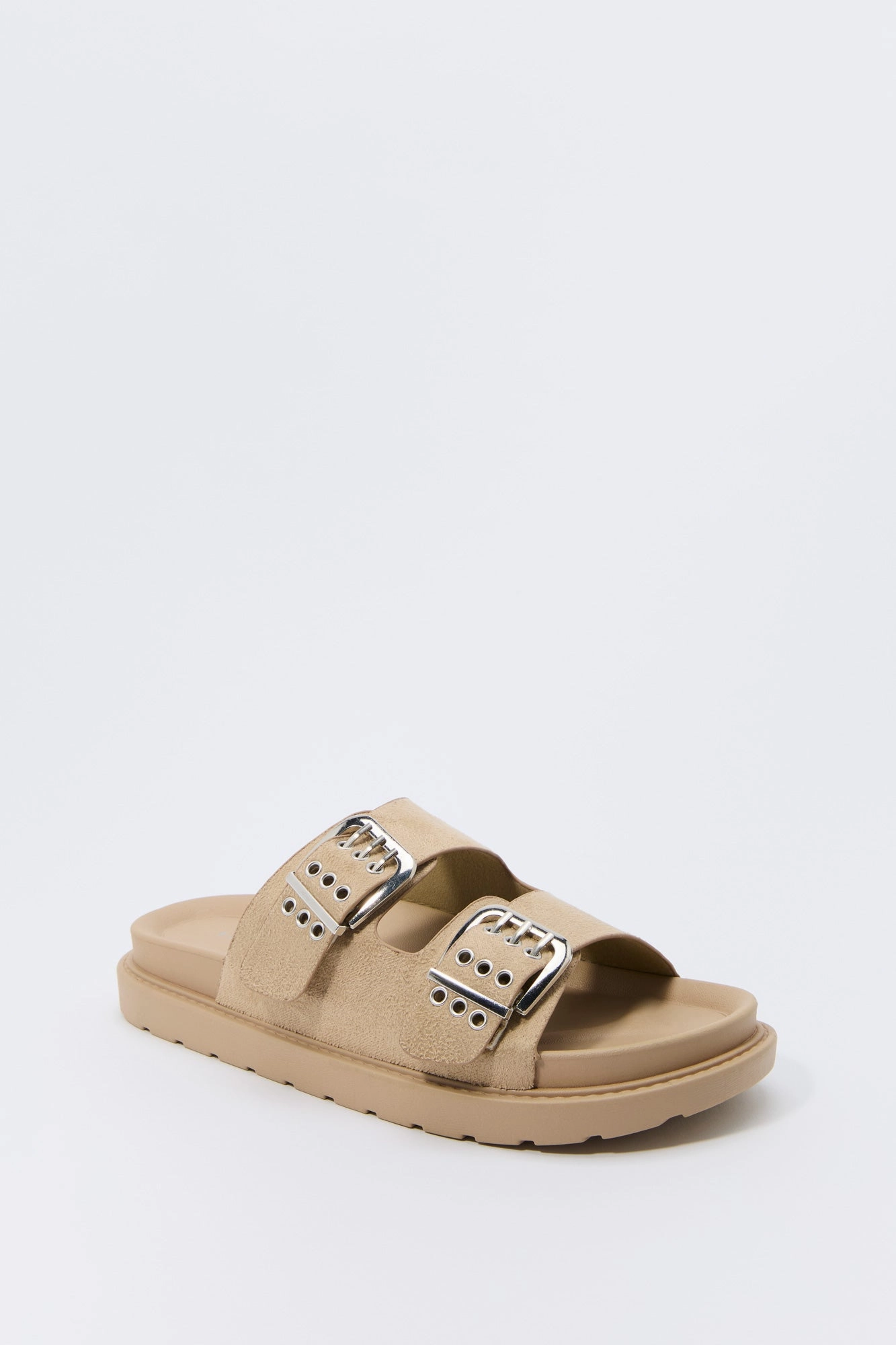 Grommet Buckle Sandal