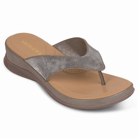 Healers Grey Casual Slipper For Women S424-04 By Liberty