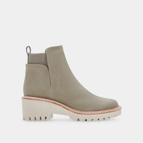 HUEY BOOTIES SAGE CANVAS - re:vita