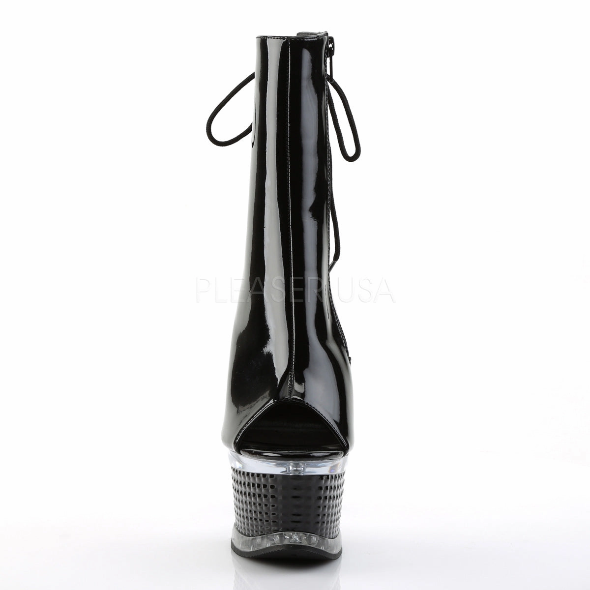 ILLUSION-1018  Black Patent/Black