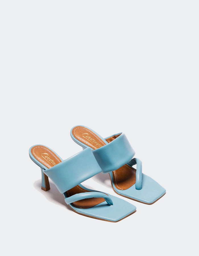 Jet Blue Leather