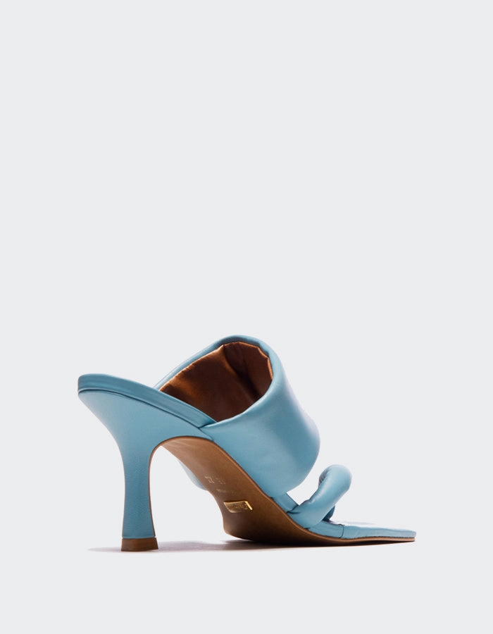 Jet Blue Leather