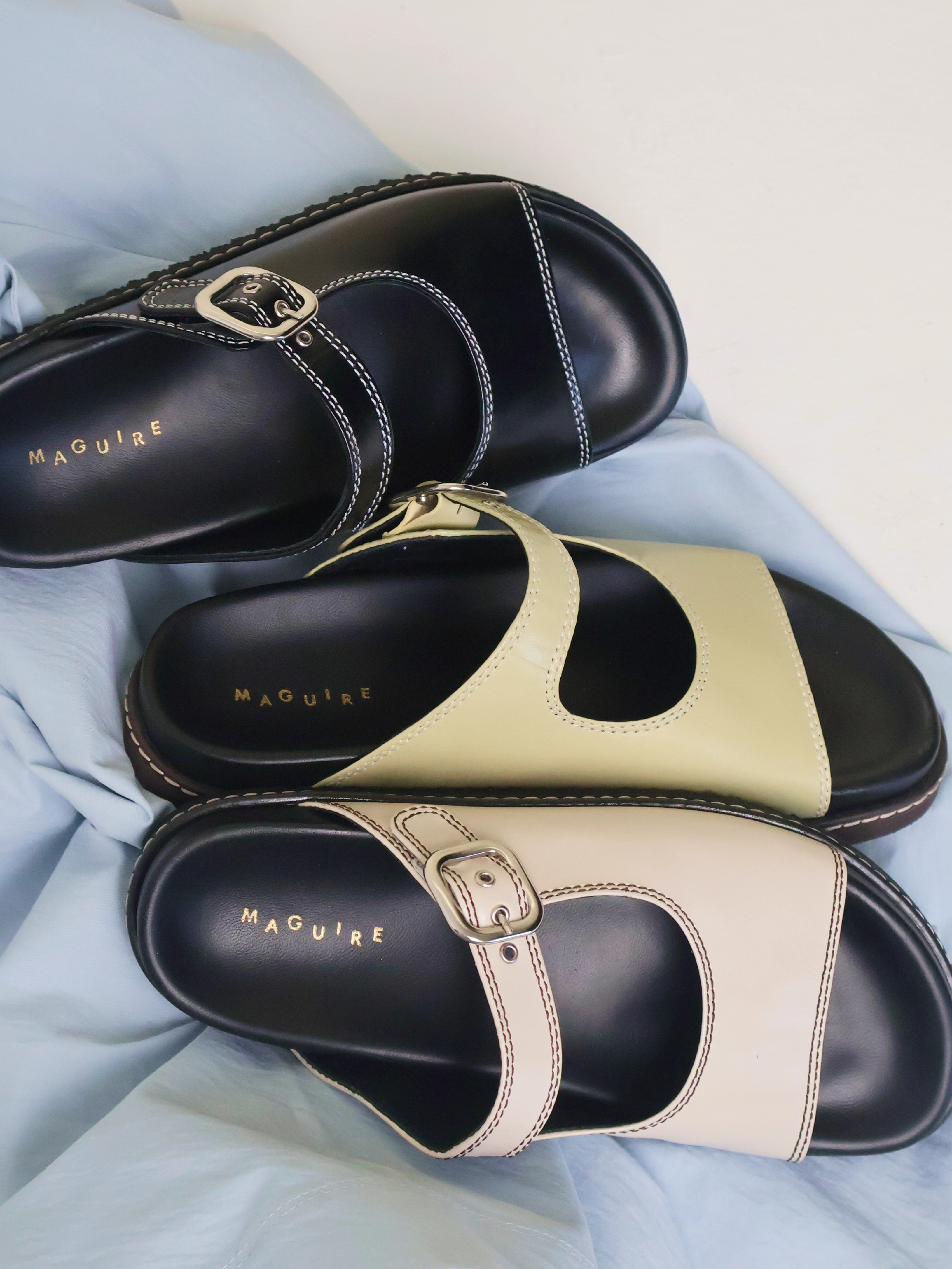 Madeira Black Sandal