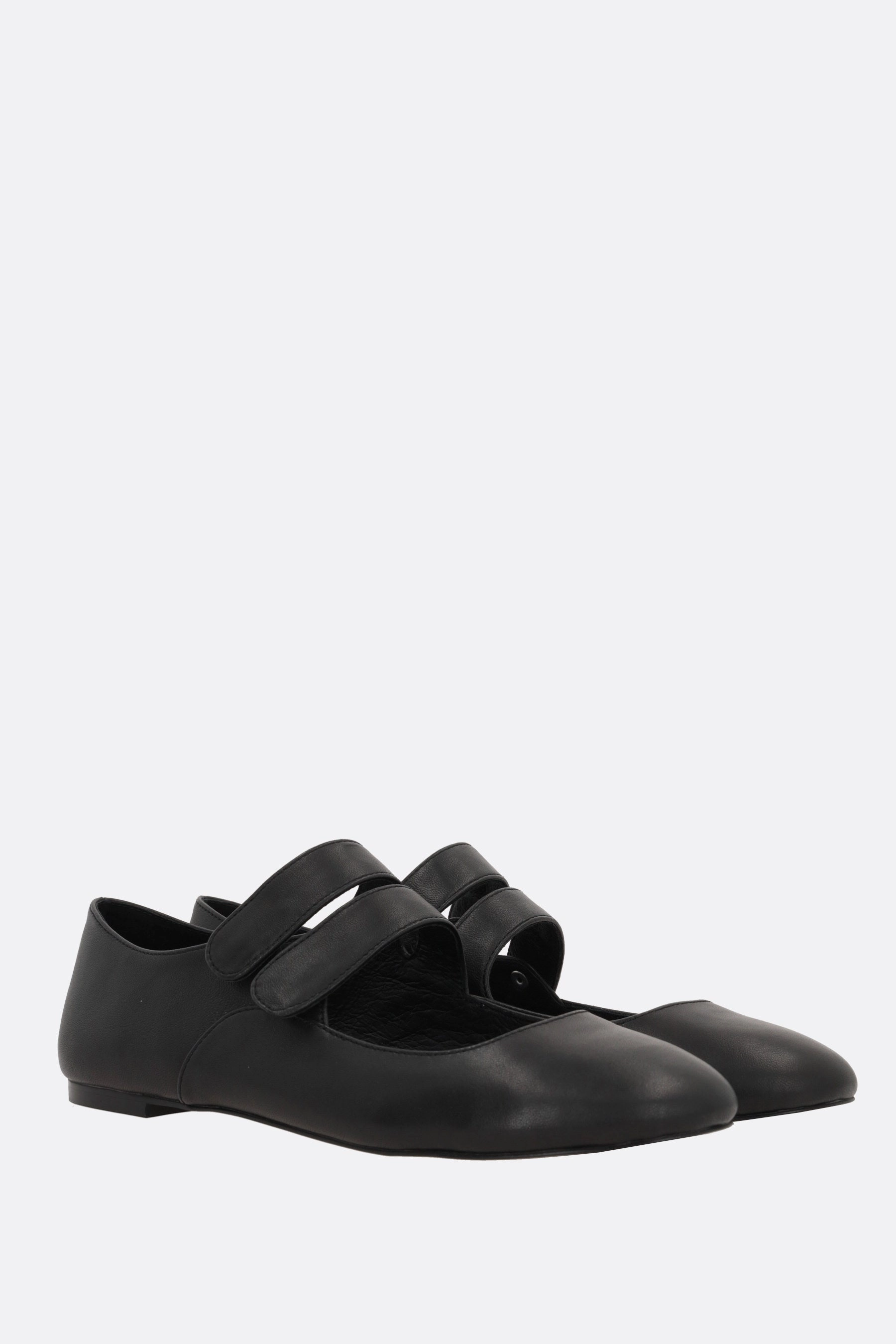 nappa mary-jane ballerinas with bow