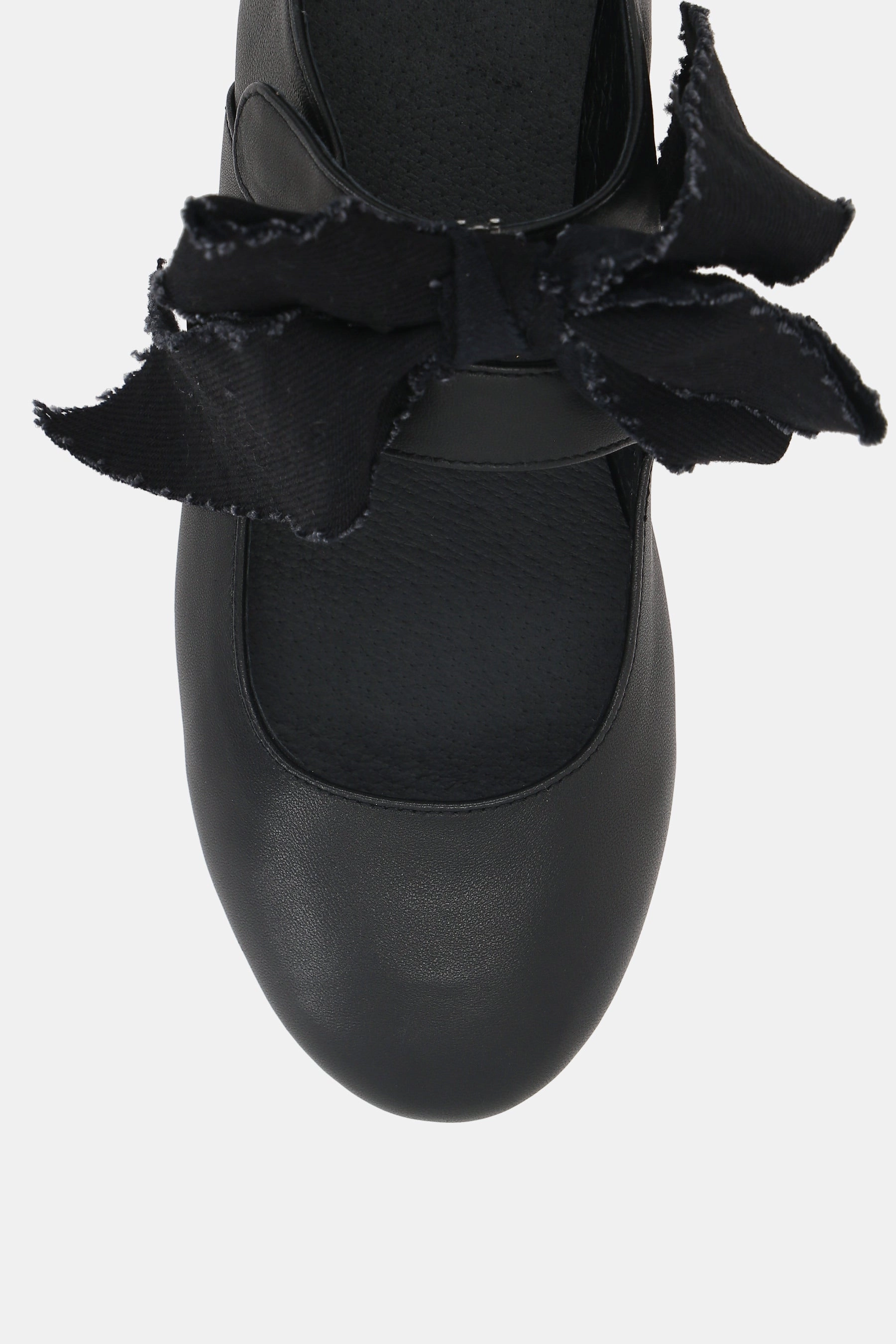 nappa mary-jane ballerinas with bow