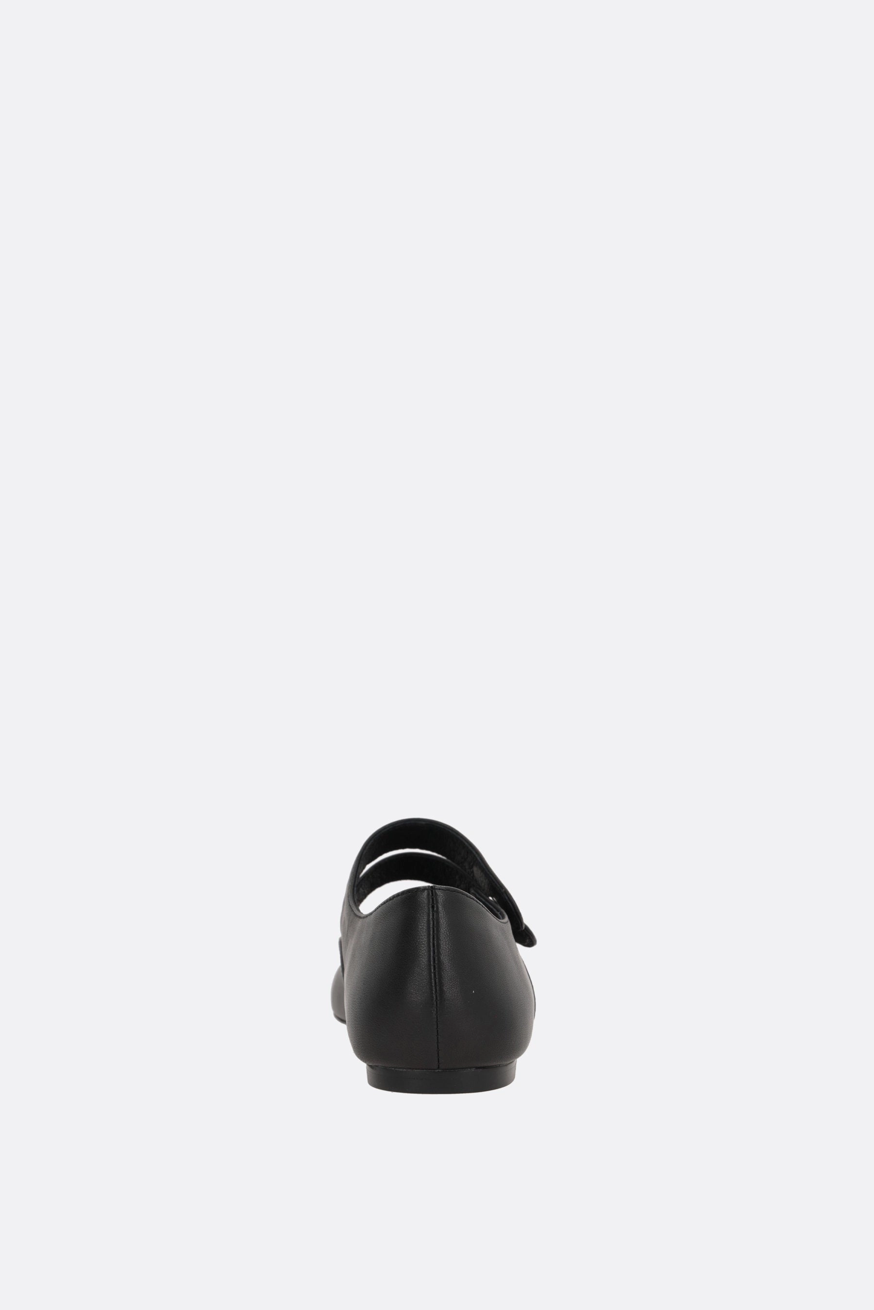 nappa mary-jane ballerinas with bow