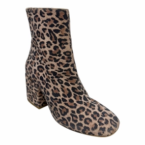 Nicola Booties By Free People In Leopard Print, Size: 6.5
