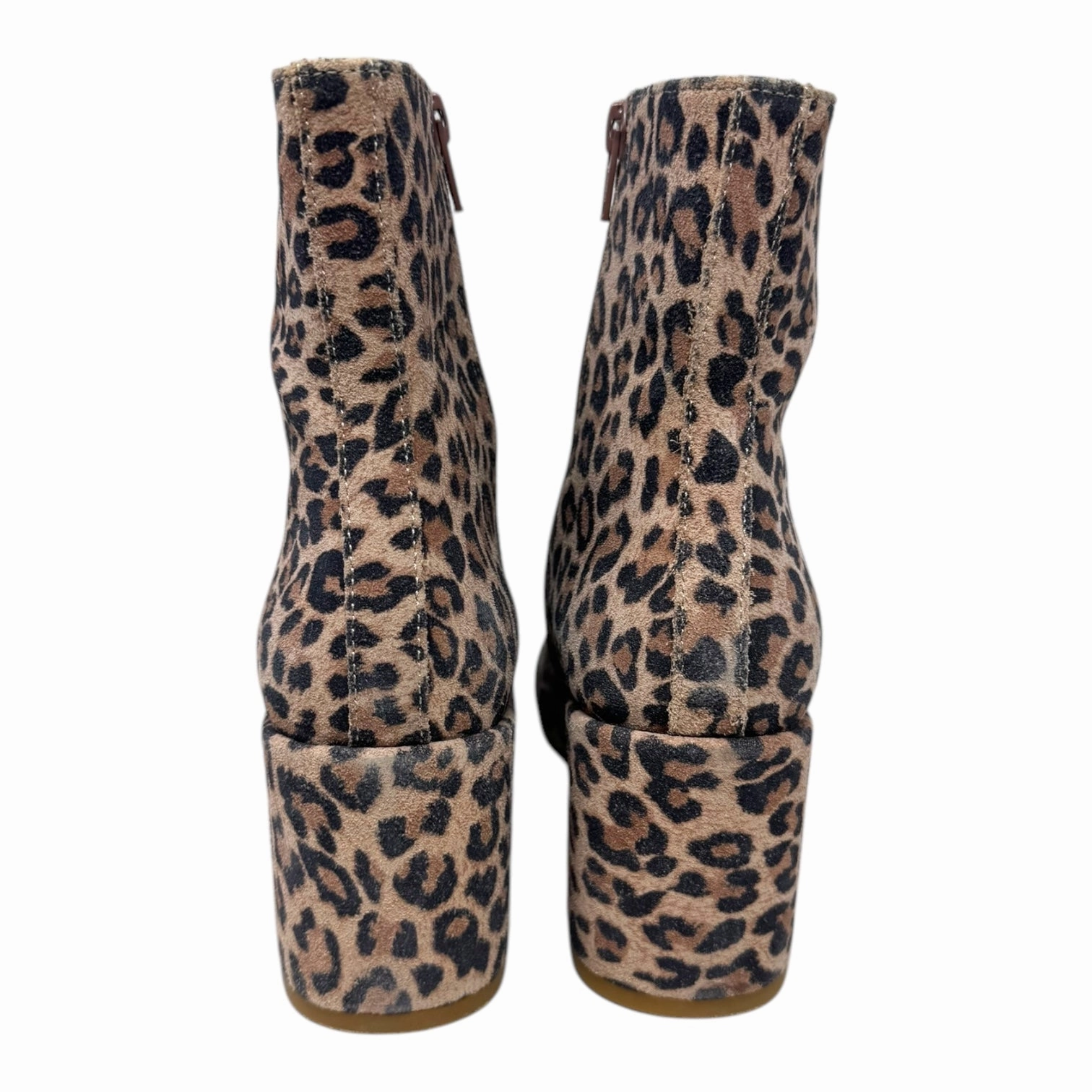 Nicola Booties By Free People In Leopard Print, Size: 6.5