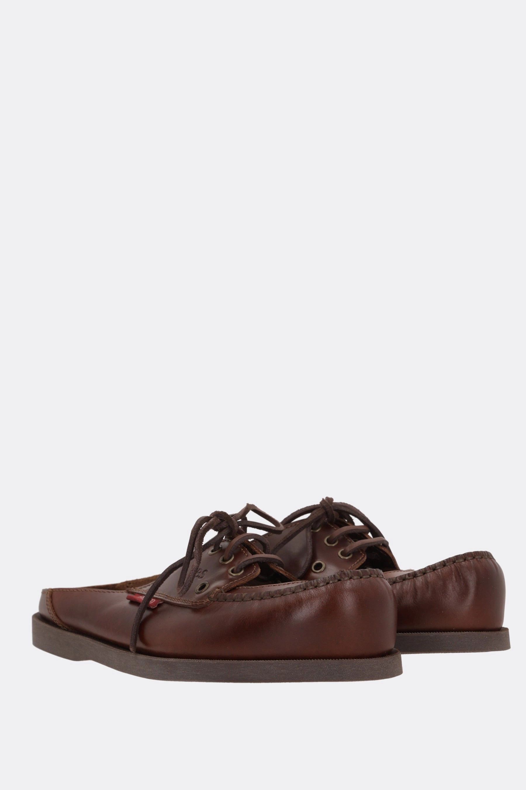 Phileo x TBS flat mules in smooth leather