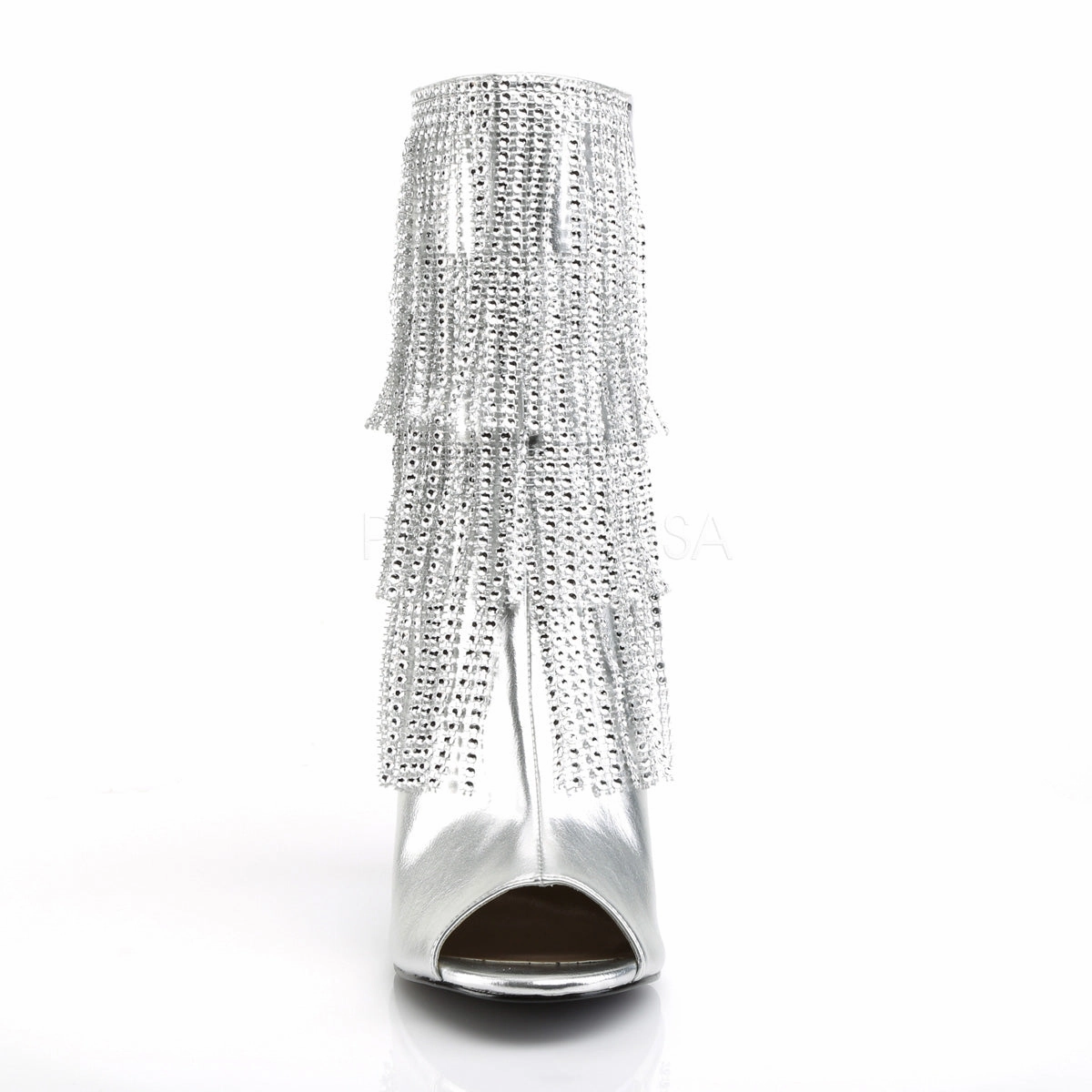 QUEEN-100  Silver Metallic Pu