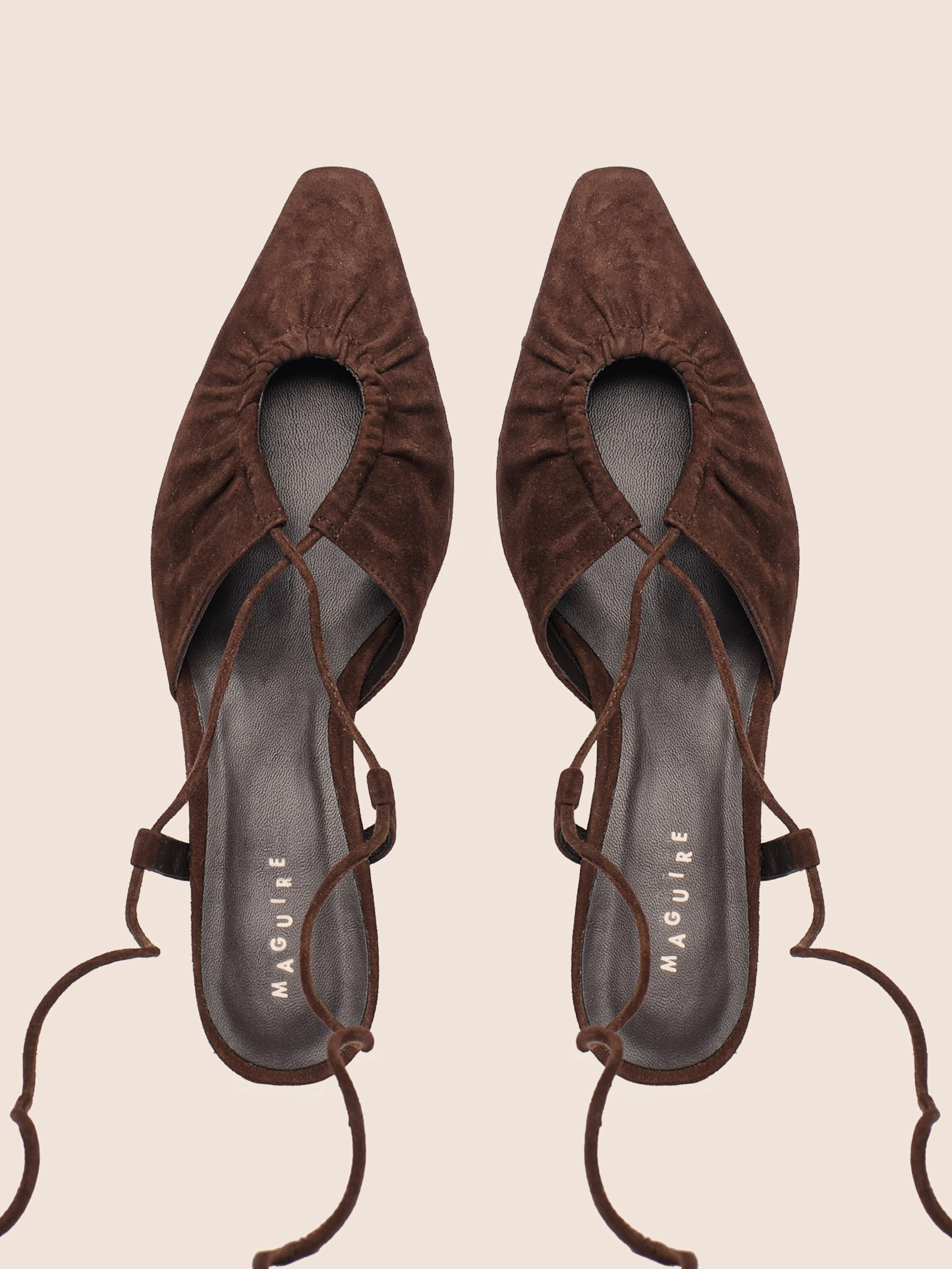 Rafael Brown Suede Pump