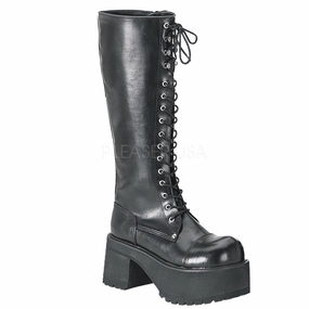 RANGER-302  Black Vegan Leather