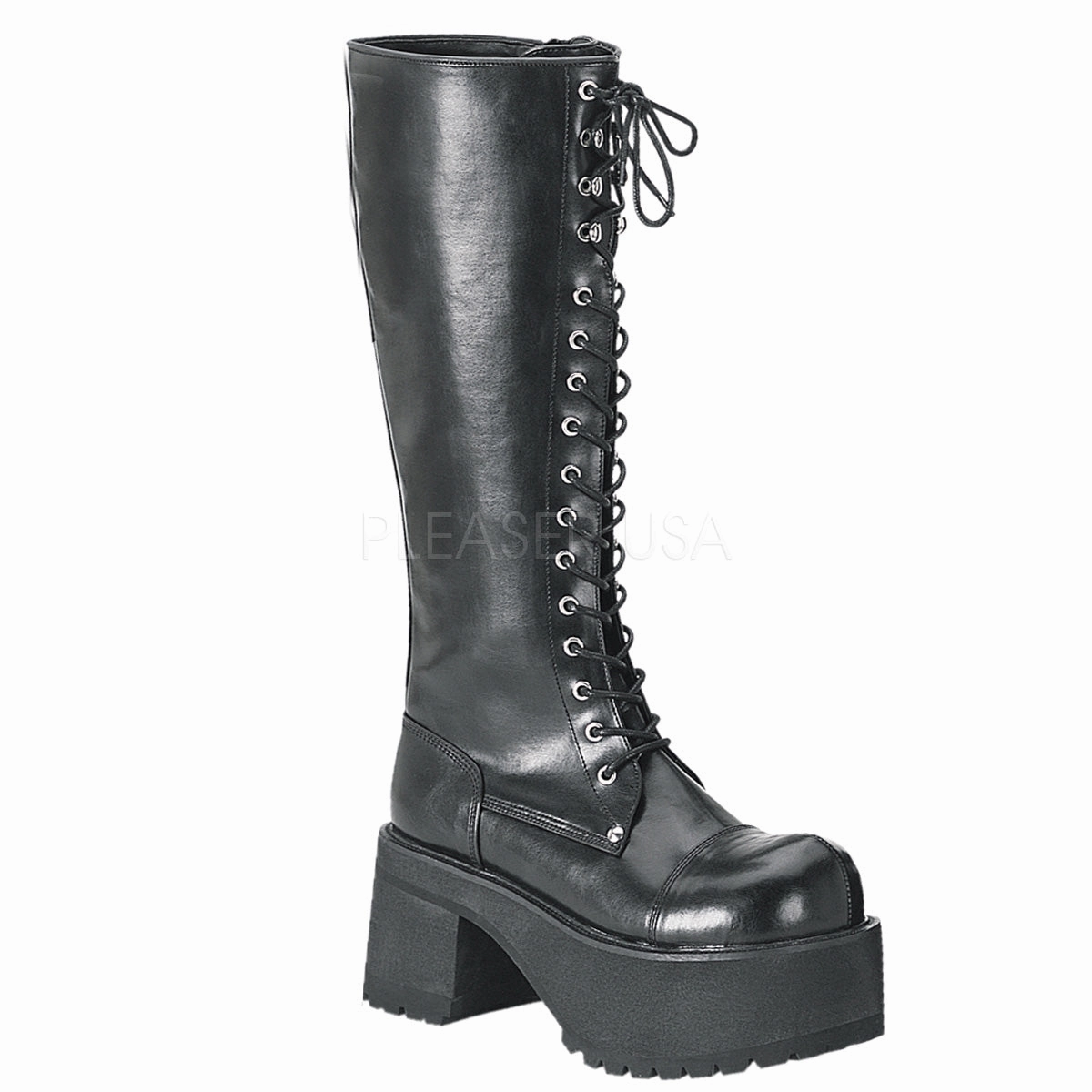 RANGER-302  Black Vegan Leather