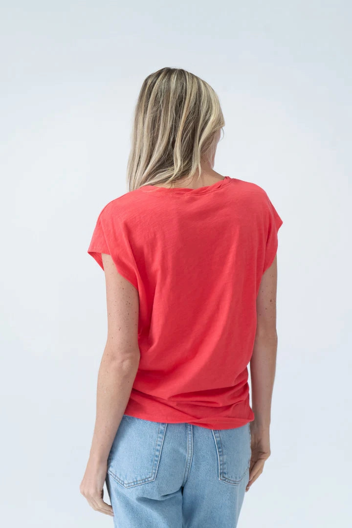 Red Allison Tee