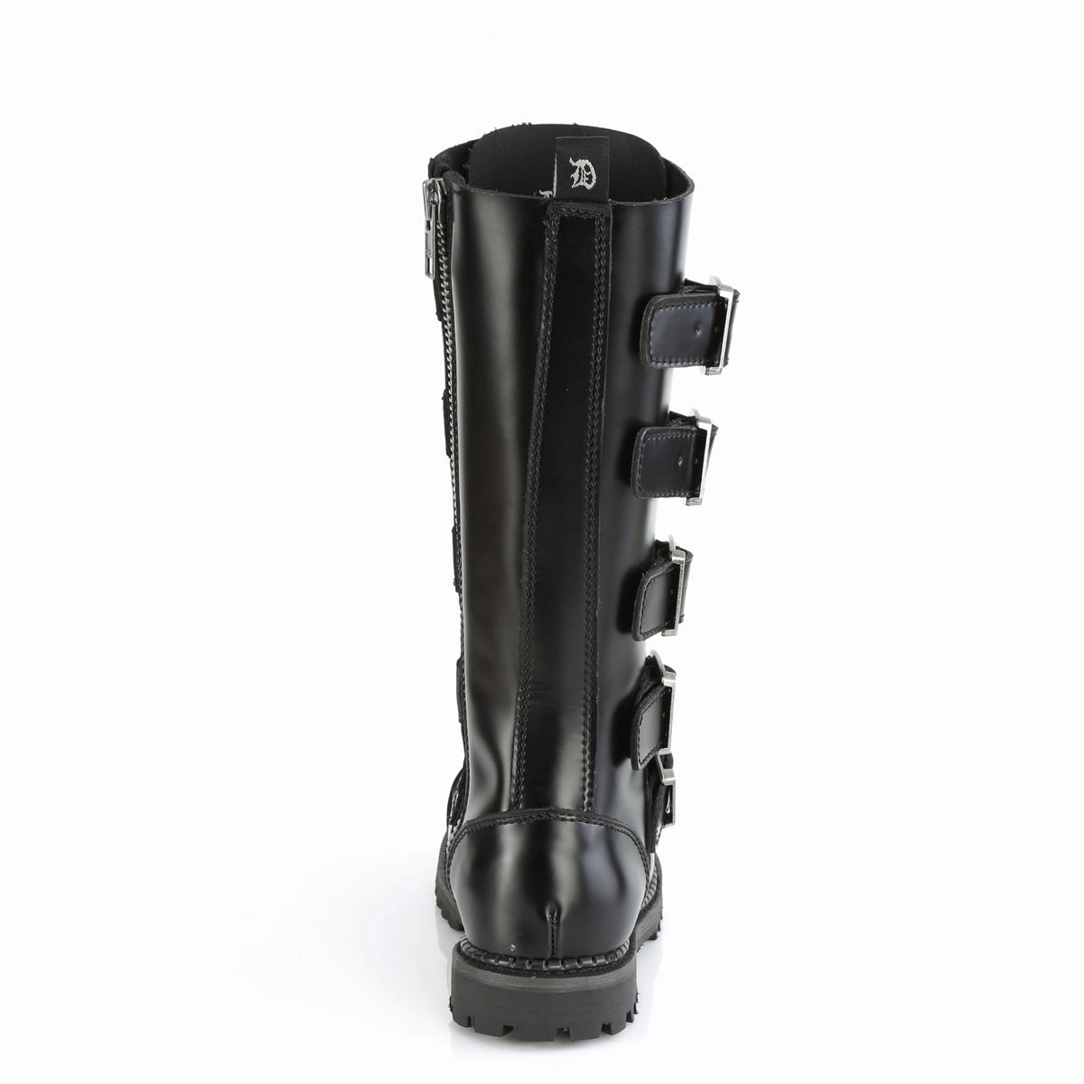 RIOT-18BK  Black Leather