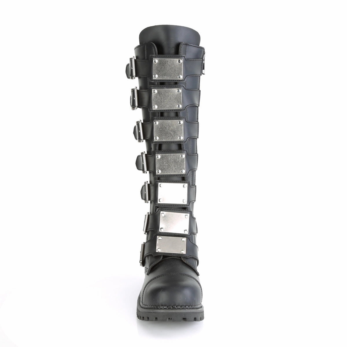 RIOT-21MP  Black Vegan Leather