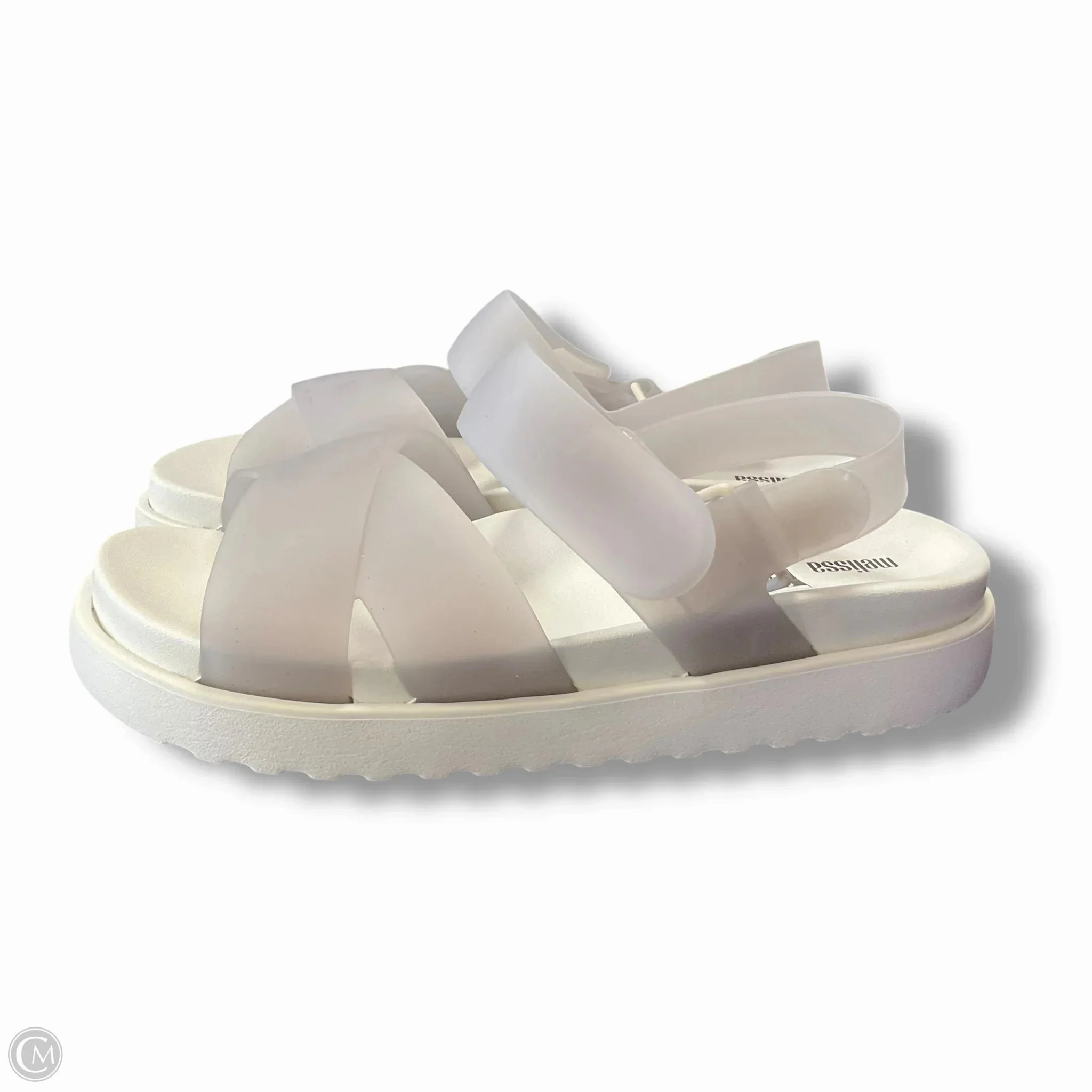 Sandals Flats By Melissa In White, Size: 10