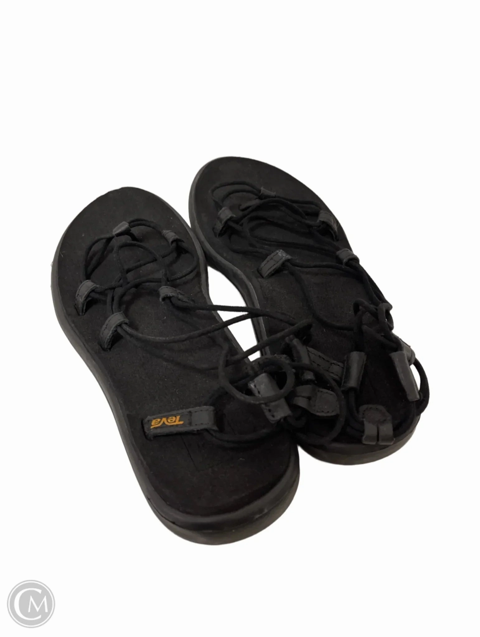 Sandals Flats By Teva In Black, Size: 9