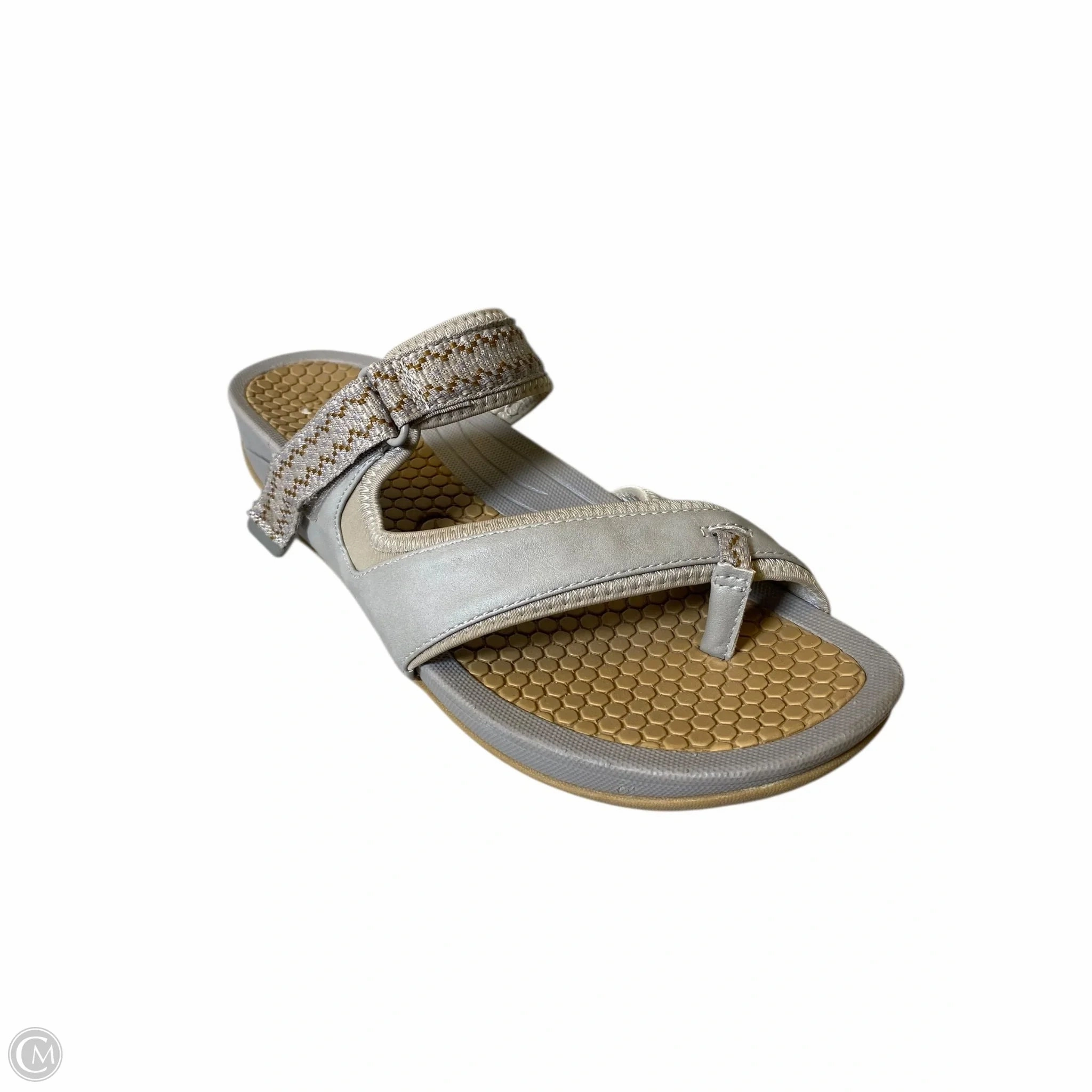 Sandals Flip Flops By Bare Traps In Taupe, Size: 11