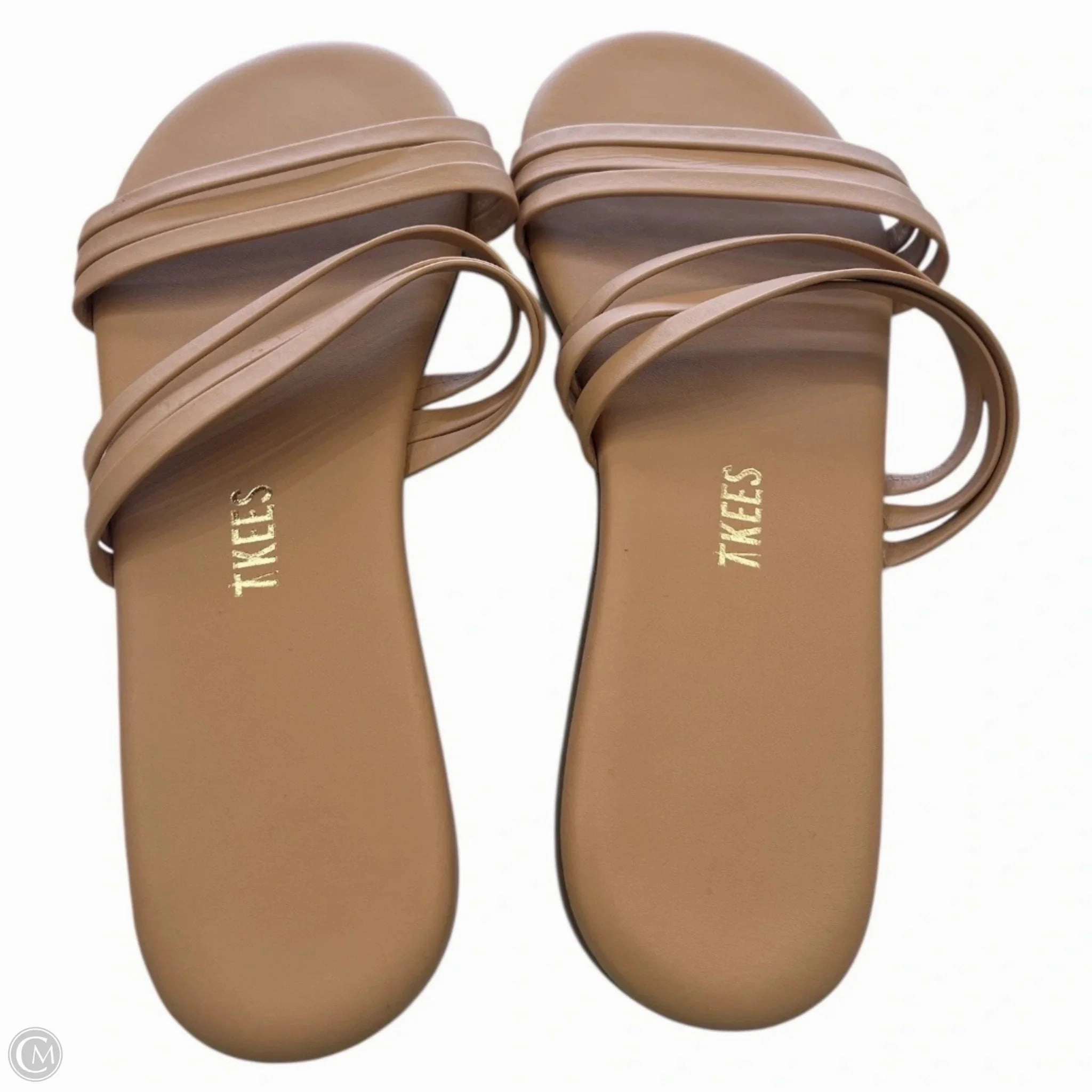 Sandals Flip Flops By Cmb In Tan, Size: 6