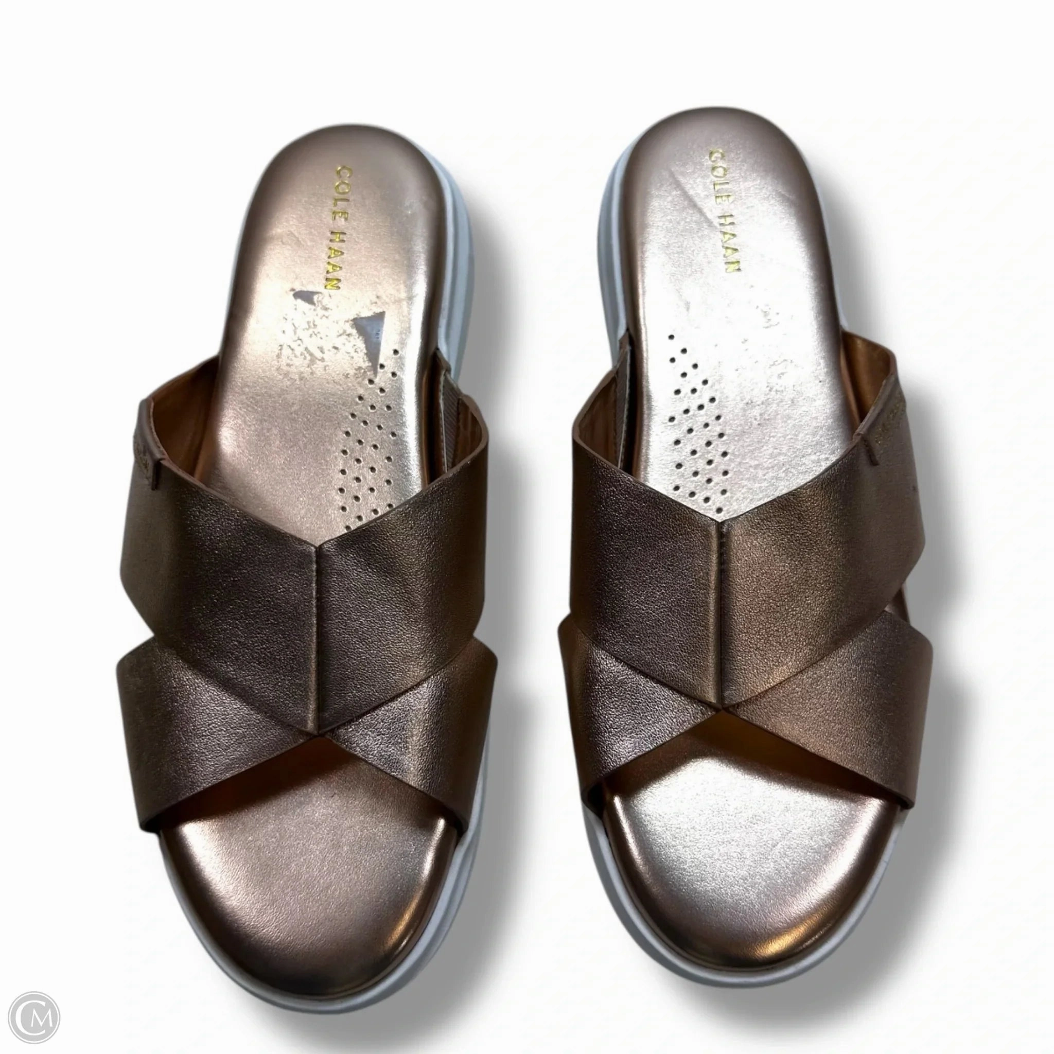 Sandals Flip Flops By Cole-haan In Pink, Size: 9.5