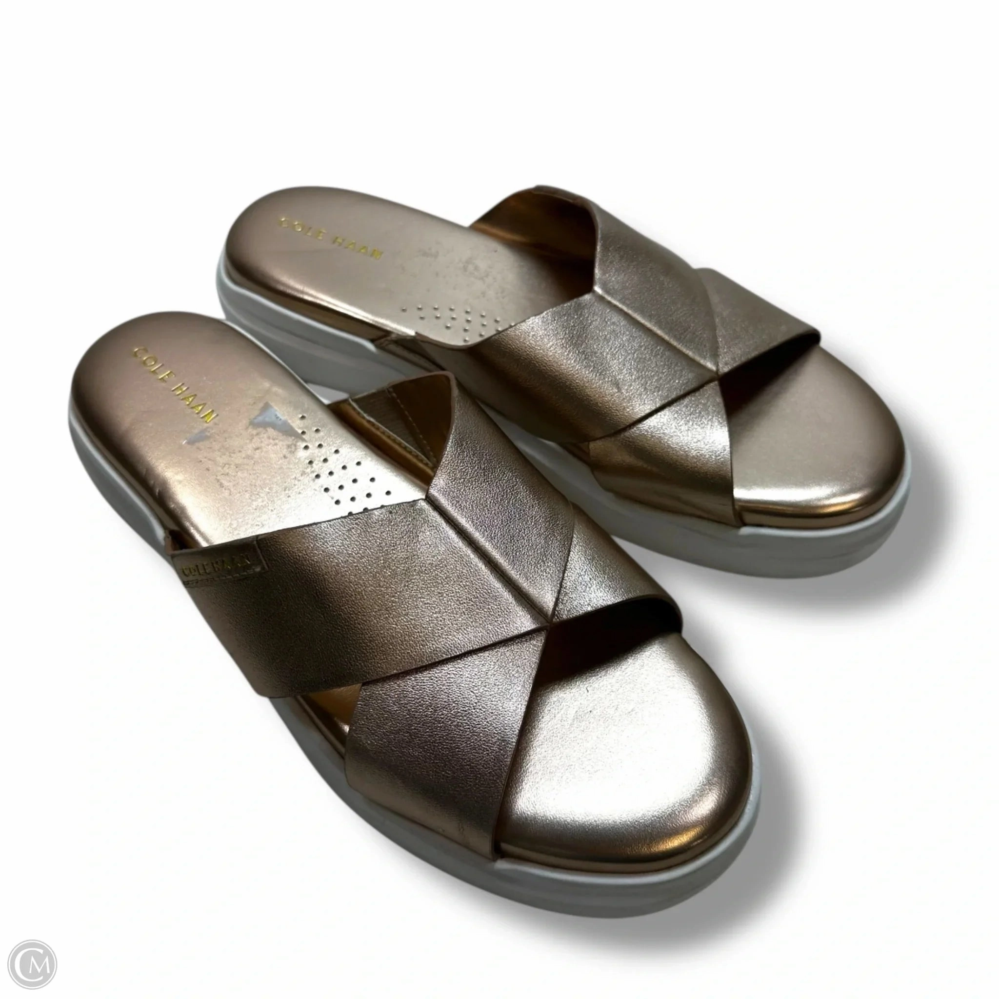 Sandals Flip Flops By Cole-haan In Pink, Size: 9.5