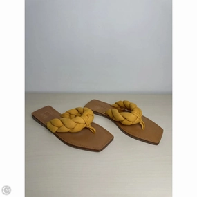 Sandals Flip Flops By SCHUTZ In Yellow, Size: 7
