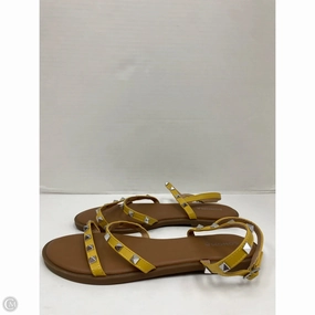 Sandals Flip Flops By Sonoma In Yellow, Size: 7