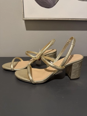 Sandals Heels Block By J. Crew  Size: 10