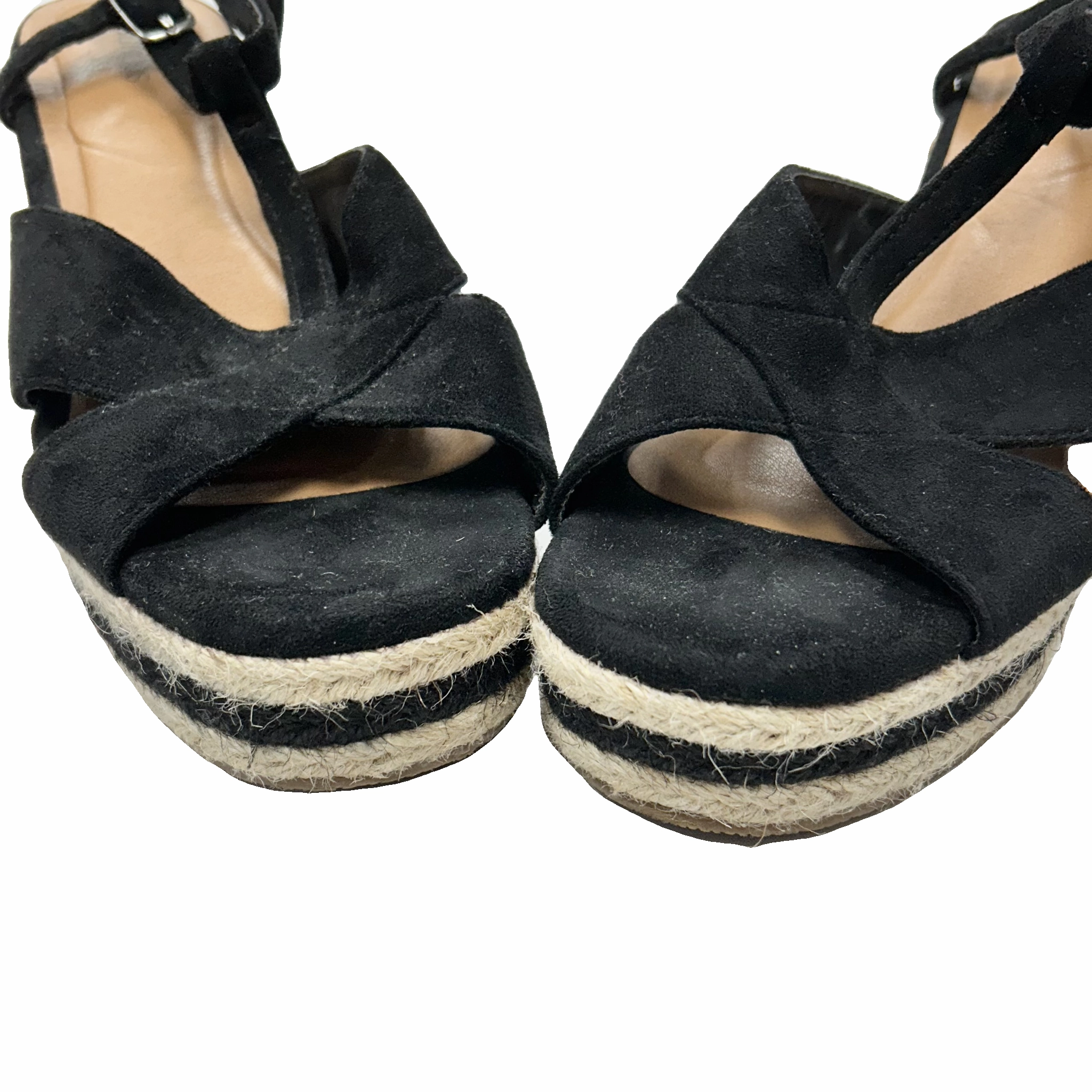 Sandals Heels Block By Maurices In Black, Size: 8.5