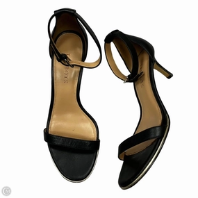 Sandals Heels Kitten By Talbots In Black, Size: 7.5