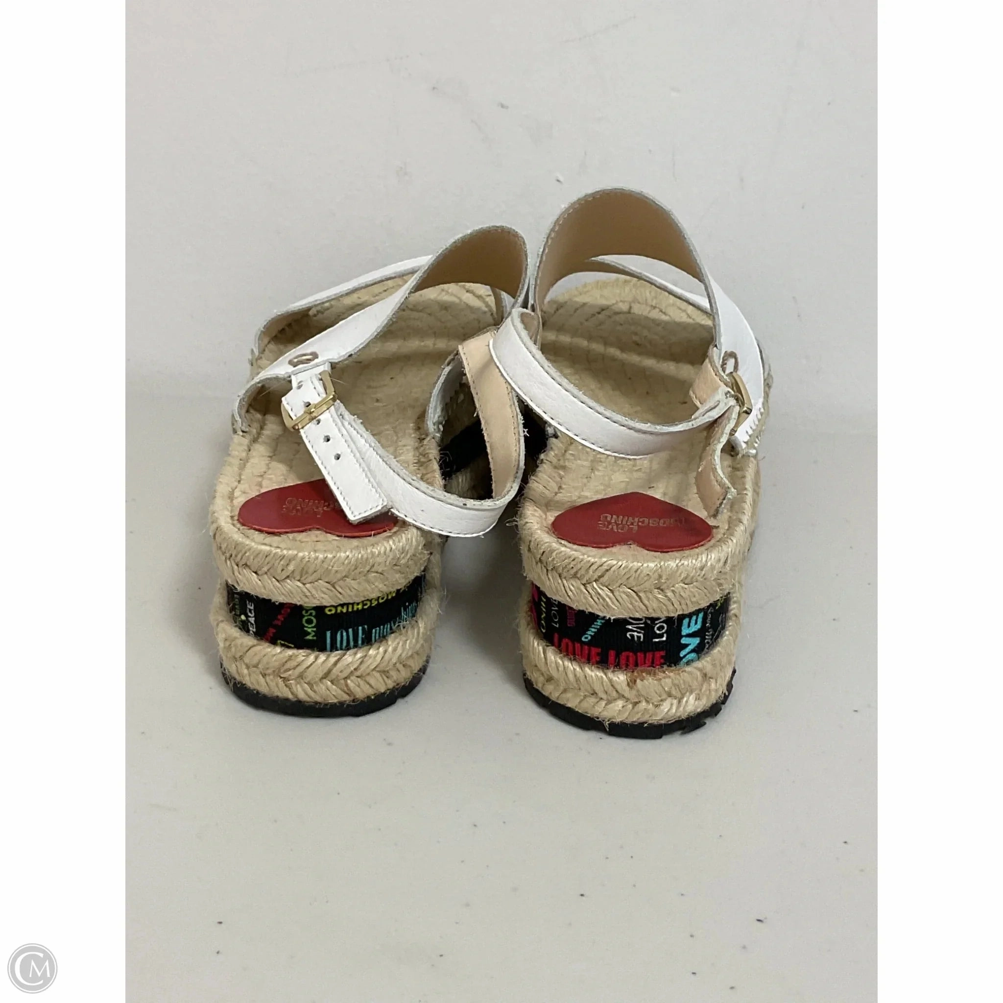Sandals Heels Platform By Cma In White, Size: 6