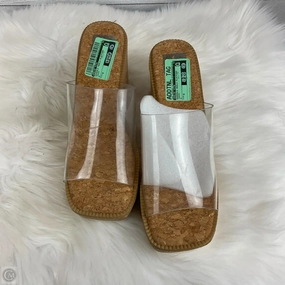 Sandals Heels Platform By Dolce Vita In Cream, Size: 9