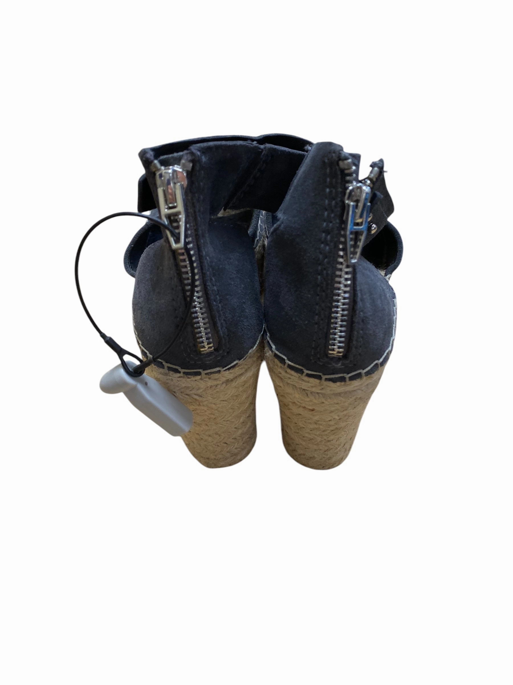 Sandals Heels Platform By Dolce Vita In Grey, Size: 9.5